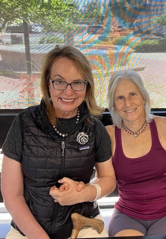 Amanda Freed is Gabby Giffords' yoga teacher
