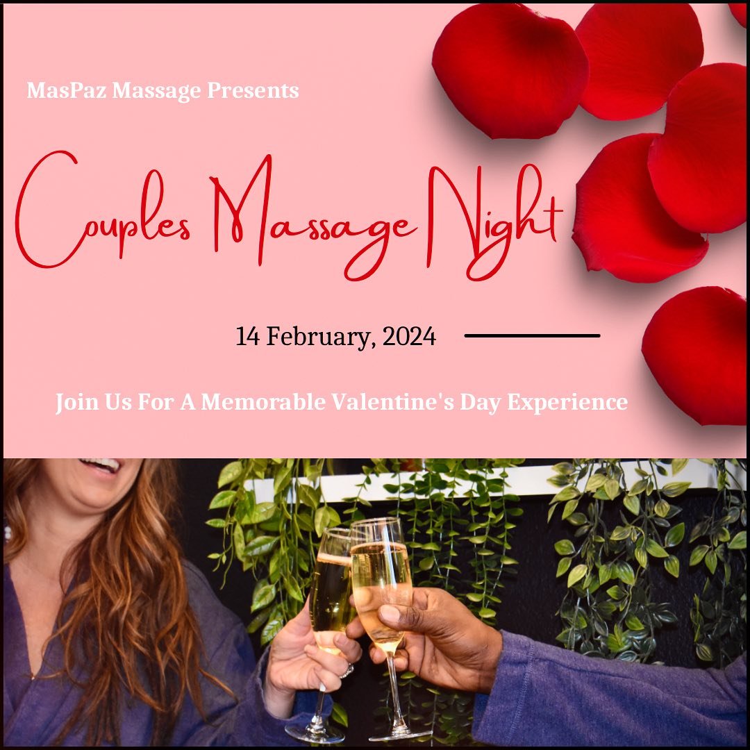 Spend Valentine&rsquo;s Day learning massage techniques that you can use at home to relieve stress and enhance intimacy. This night will be full of love, laughter, and the perfect blend of romance and relaxation!

📅 Date: Wednesday, February 14, 202