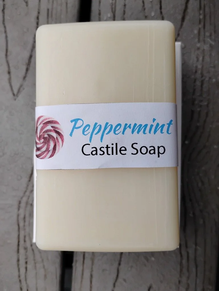 Peppermint Castile Soap 5 oz. Bar