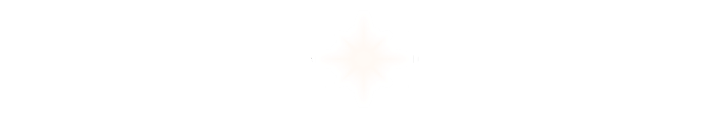 White Asteria Lumina wordmark with star in center logo representing sovereign mentorship, intuitive healing, and transformational guidance for leaders and healers