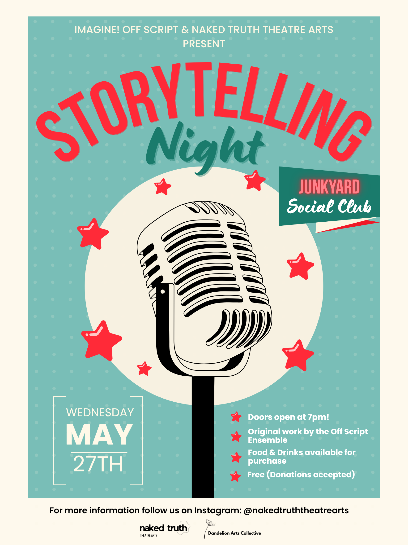 Storytelling Night with Off Script Ensemble