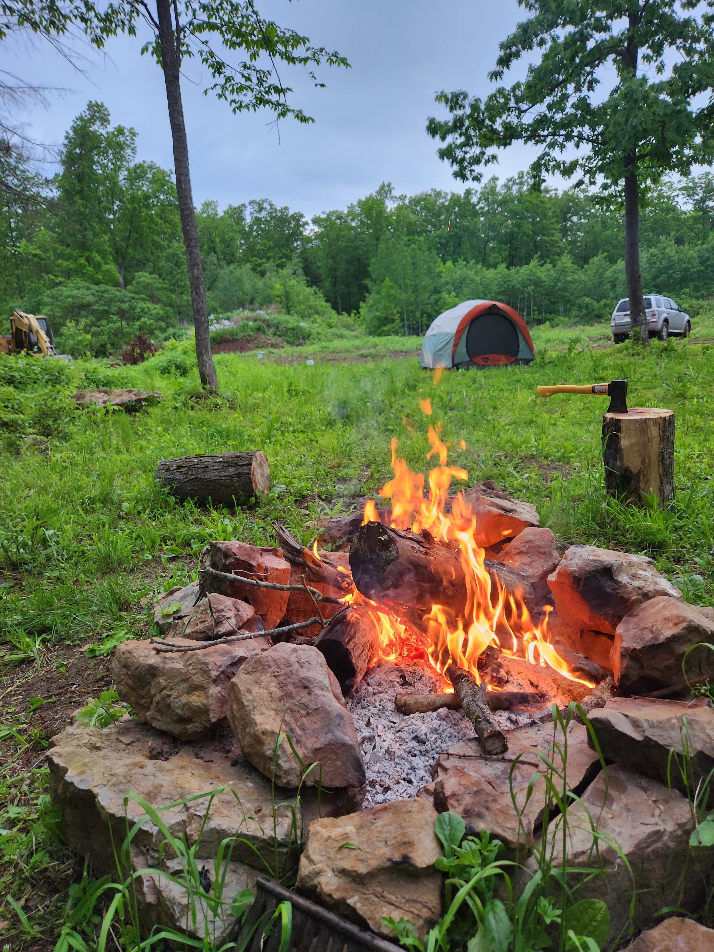 Campfires with friends