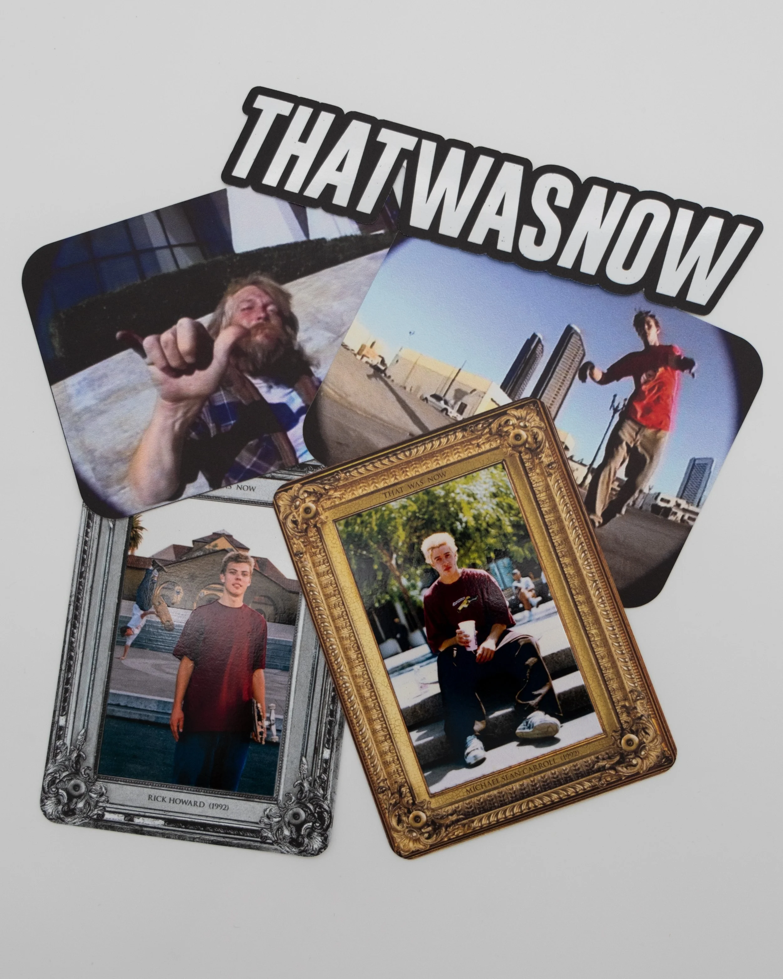 THAT WAS NOW Sticker Pack – Series 1