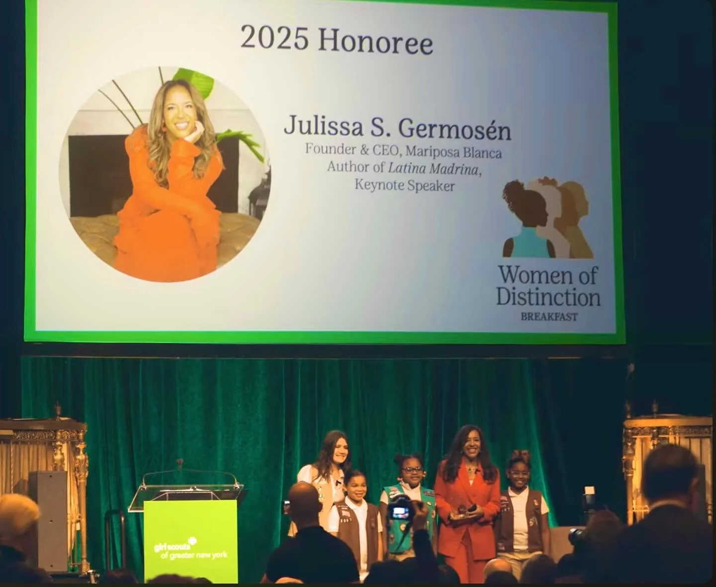 &ldquo;Leadership isn&rsquo;t about titles anymore. 

It&rsquo;s about trust, connection, and influence.&rdquo;

That&rsquo;s what I shared when accepting the Girl Scouts of Greater New York Woman of Distinction Award, and it&rsquo;s never been more 