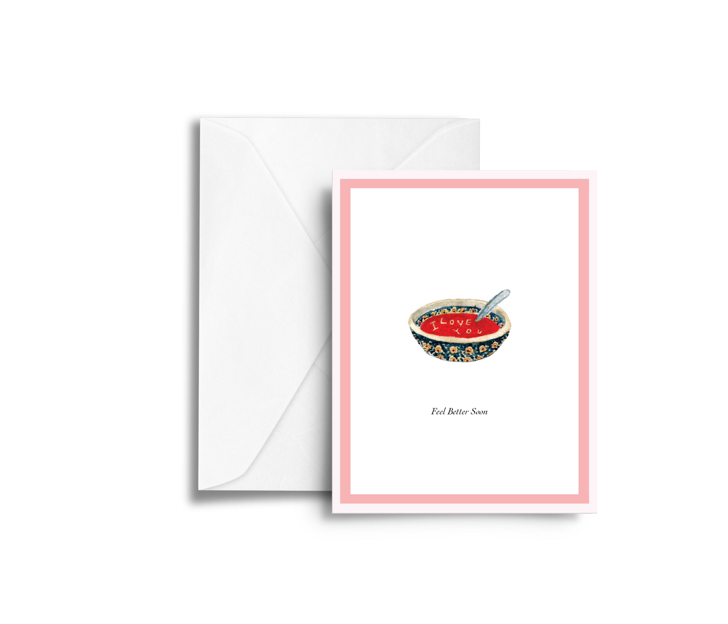 greeting card love you soup
