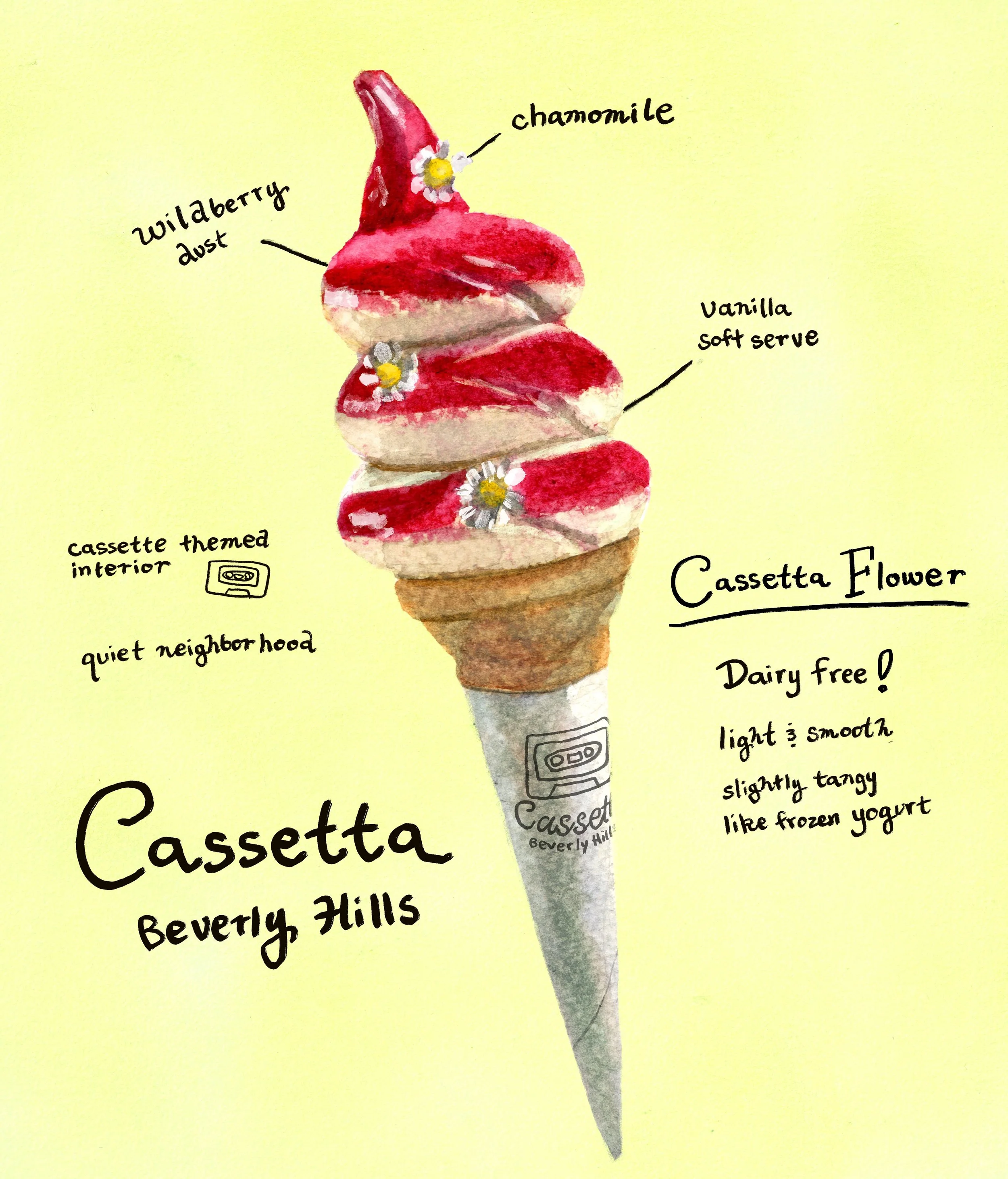 Cassetta Beverly Hills Soft Serve