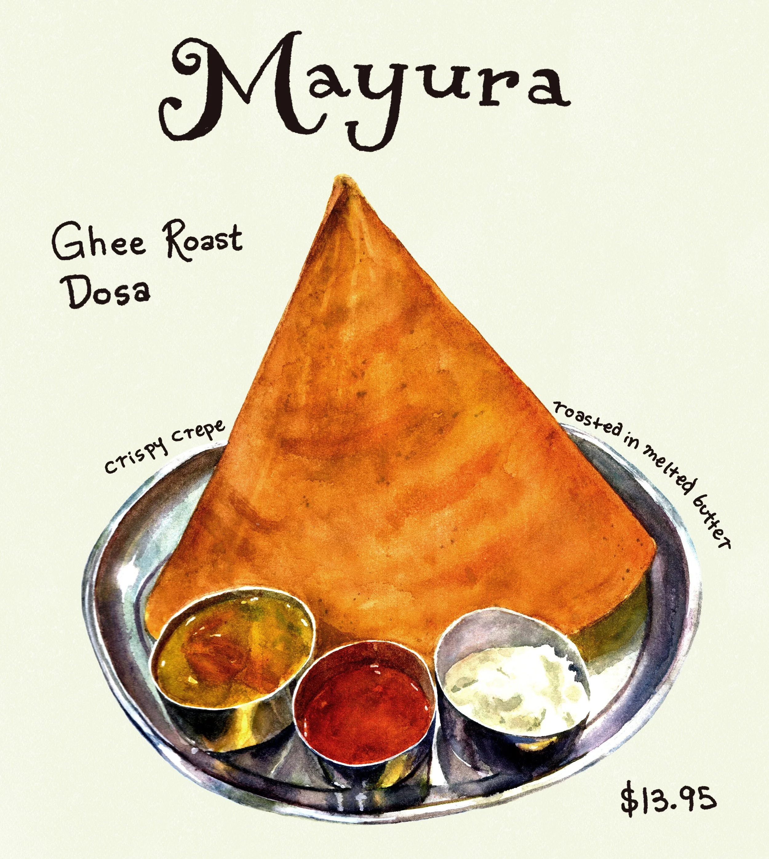 Mayura Indian Restaurant Dosa