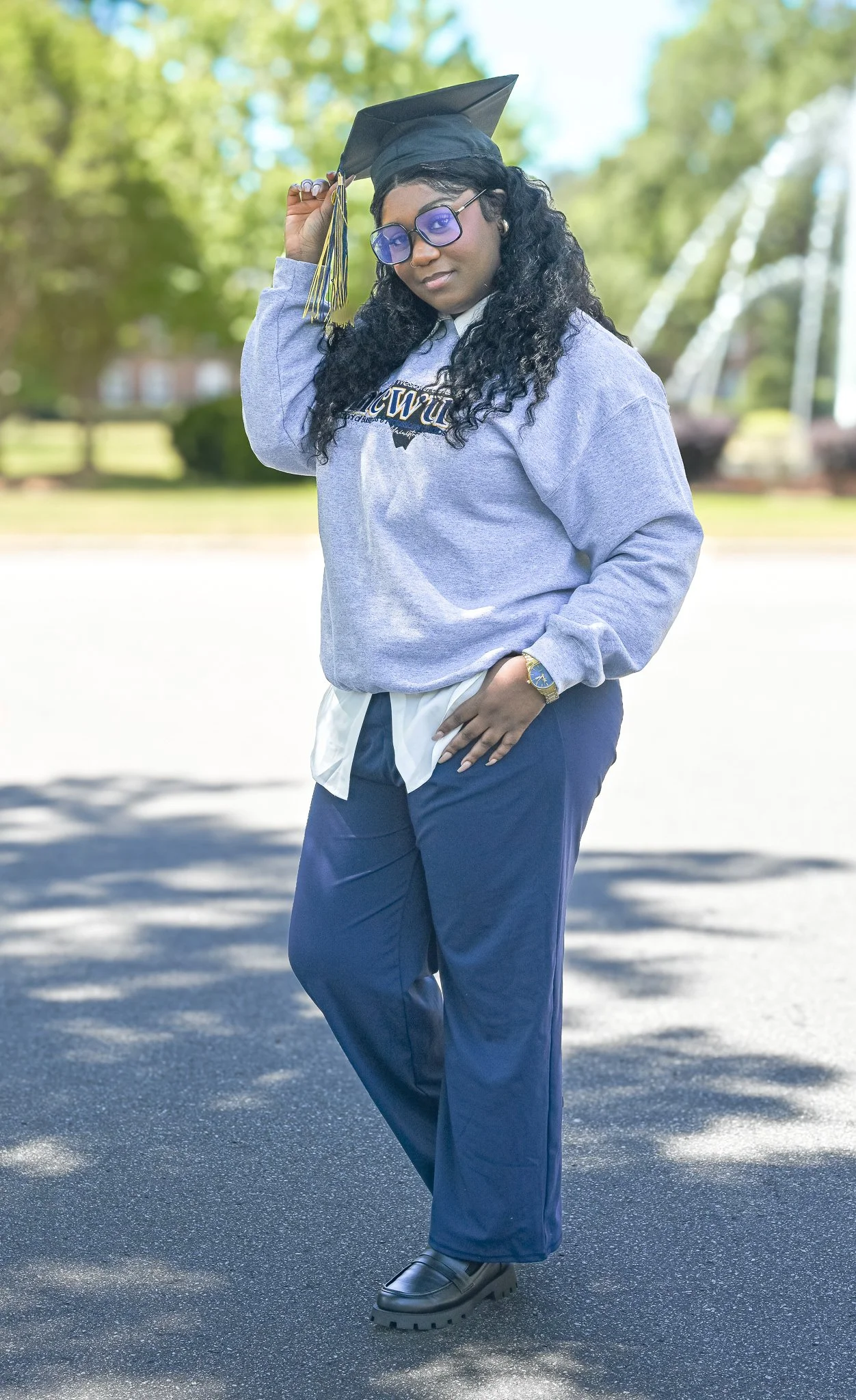 N.C. Wesleyan Graduation Photography Session