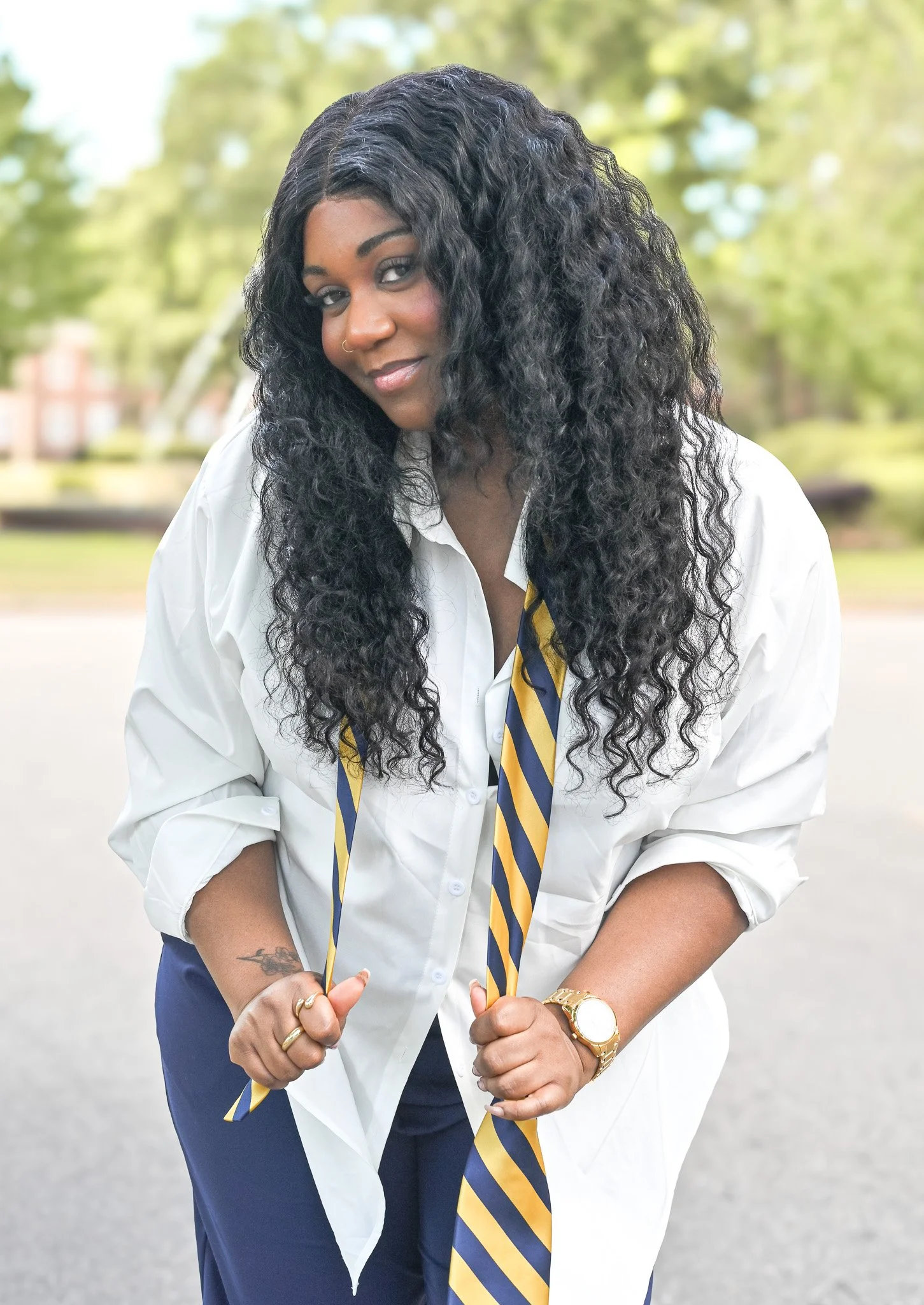 senior graduation portraits Rocky Mount NC NC Wesleyan campus natural senior photos