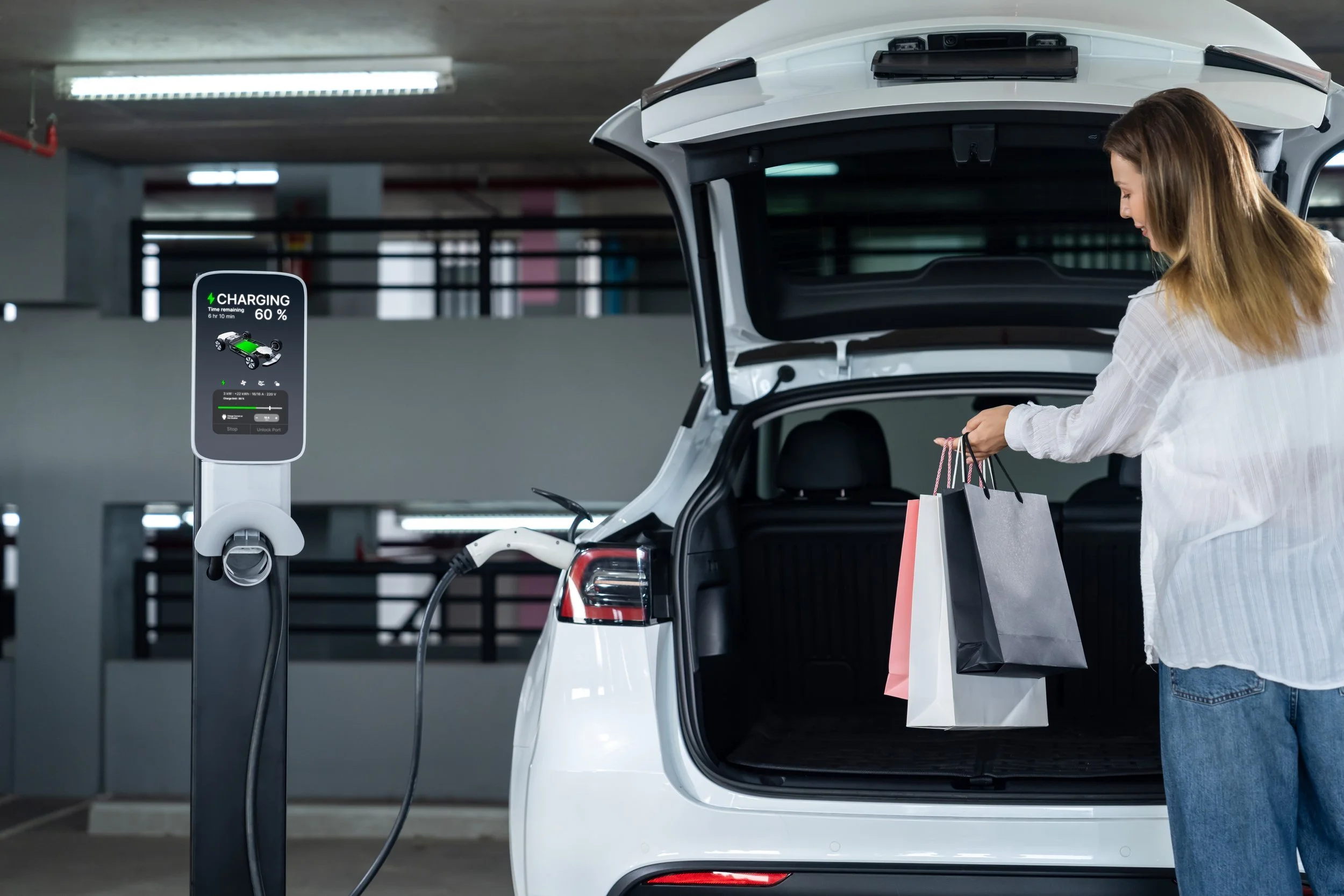 EV Charger for Shopping Centre: Connectivity and Remote Management