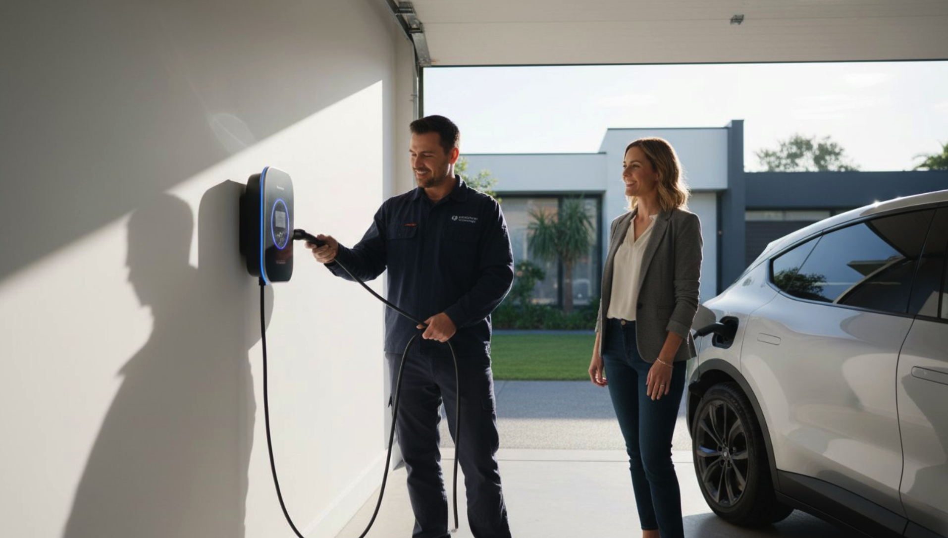 Five (5) EV Charger Installation Steps