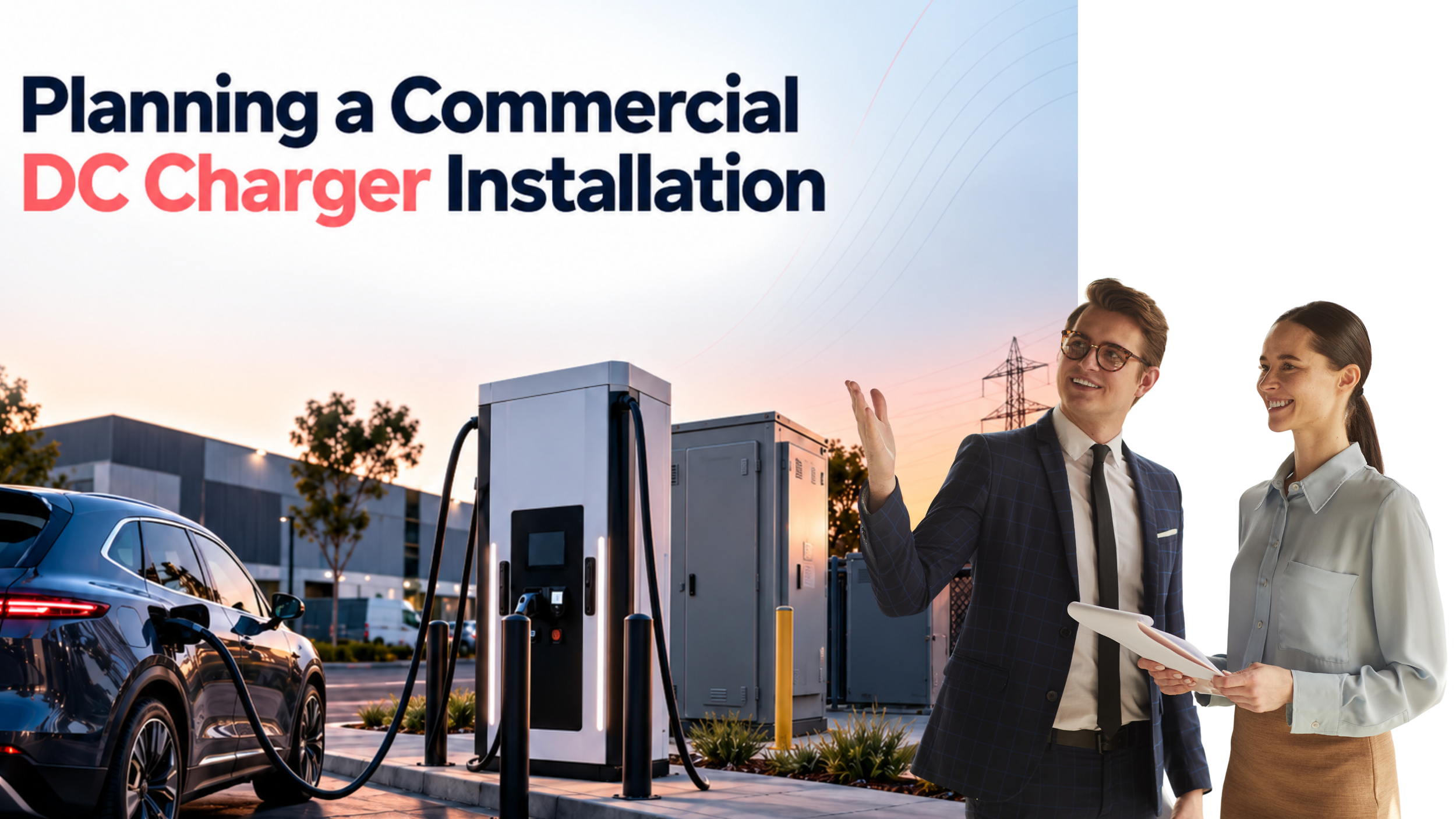 Planning a Commercial DC Charger Installation: Power Tiers, Site Feasibility and Grid Connection