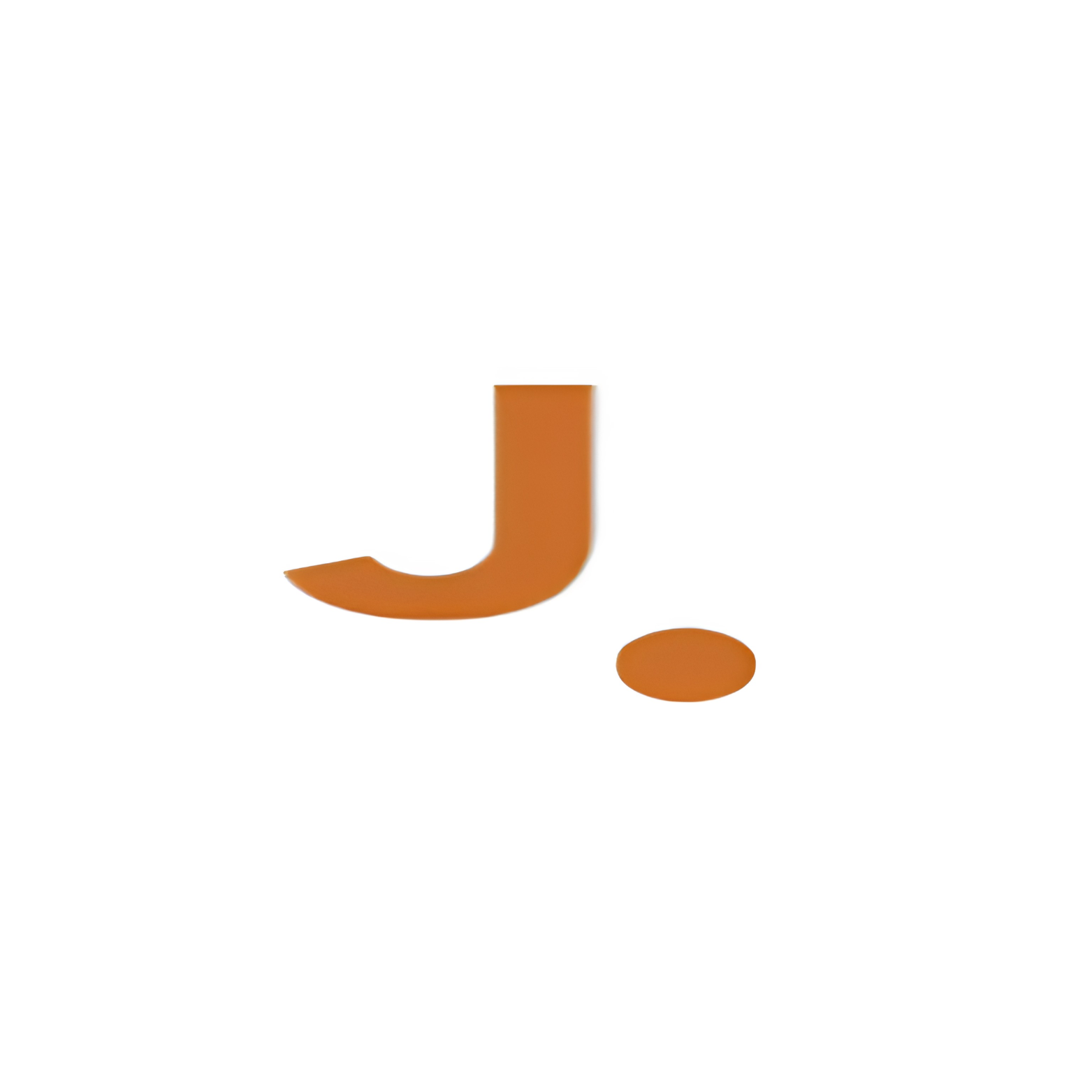 A three-dimensional orange question mark against a white background.