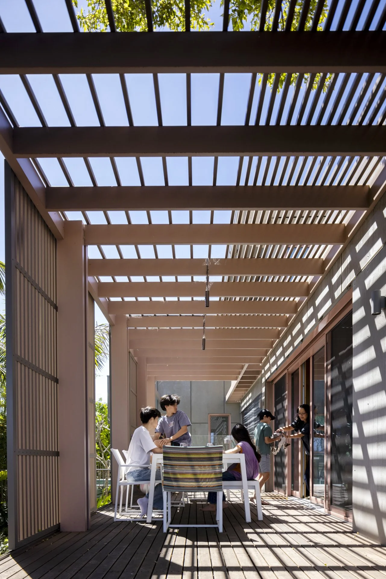 outdoor screened deck design by Stillspace Architecture