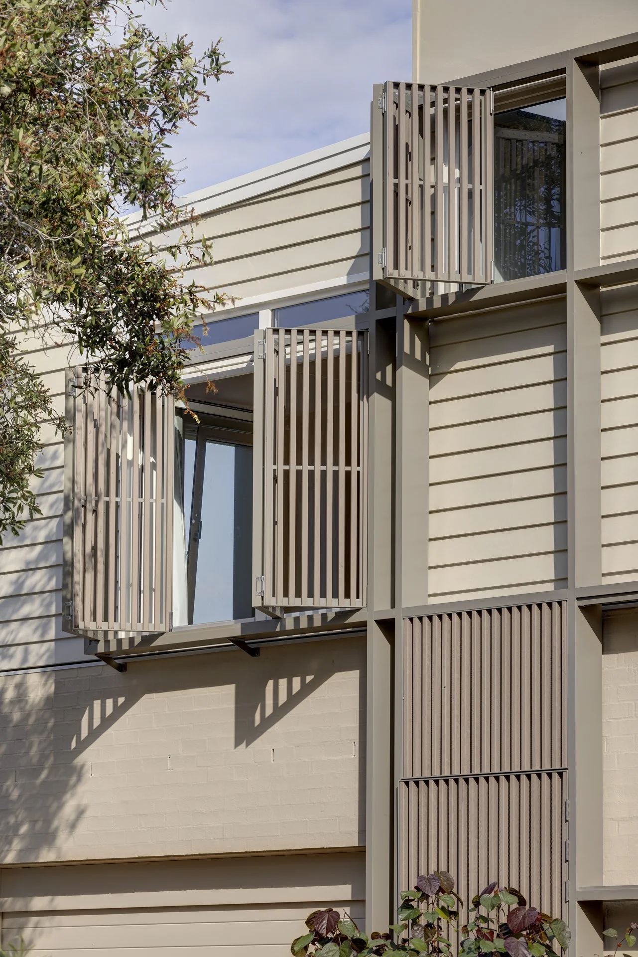 external facade and screens