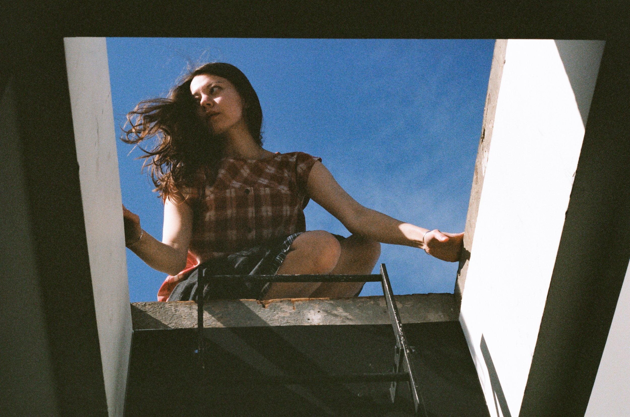 PLAID TOP