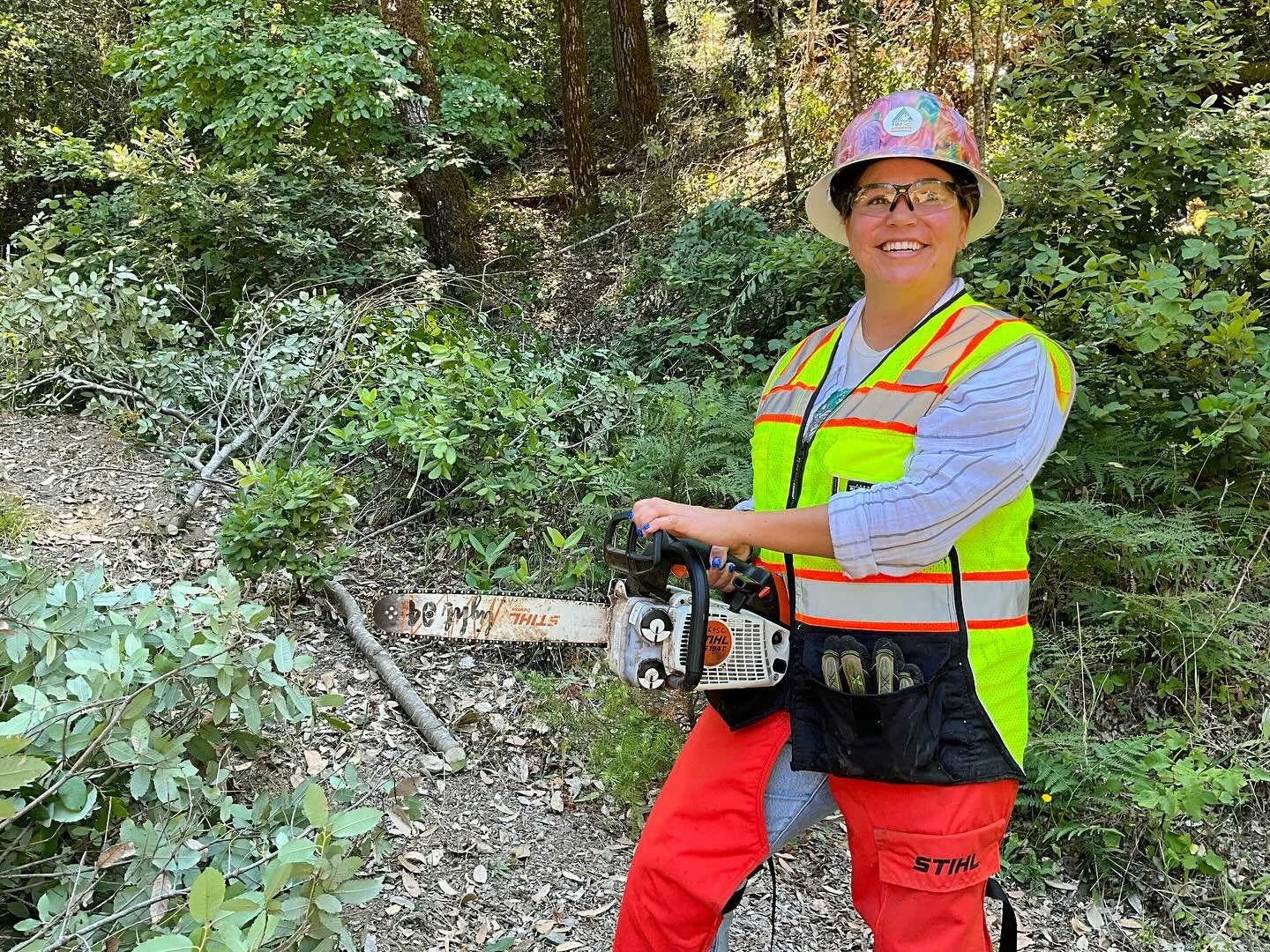 Congratulations to our Program Coordinator Bobbie Delgado on her 5 years with MCFSC!
Bobbie is the kind and patient voice you hear when you call our office. She also keeps our basic programs (Chipper Days, Defensible Space Assistance, Home