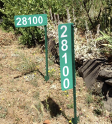 Reflective Address Sign Brochure