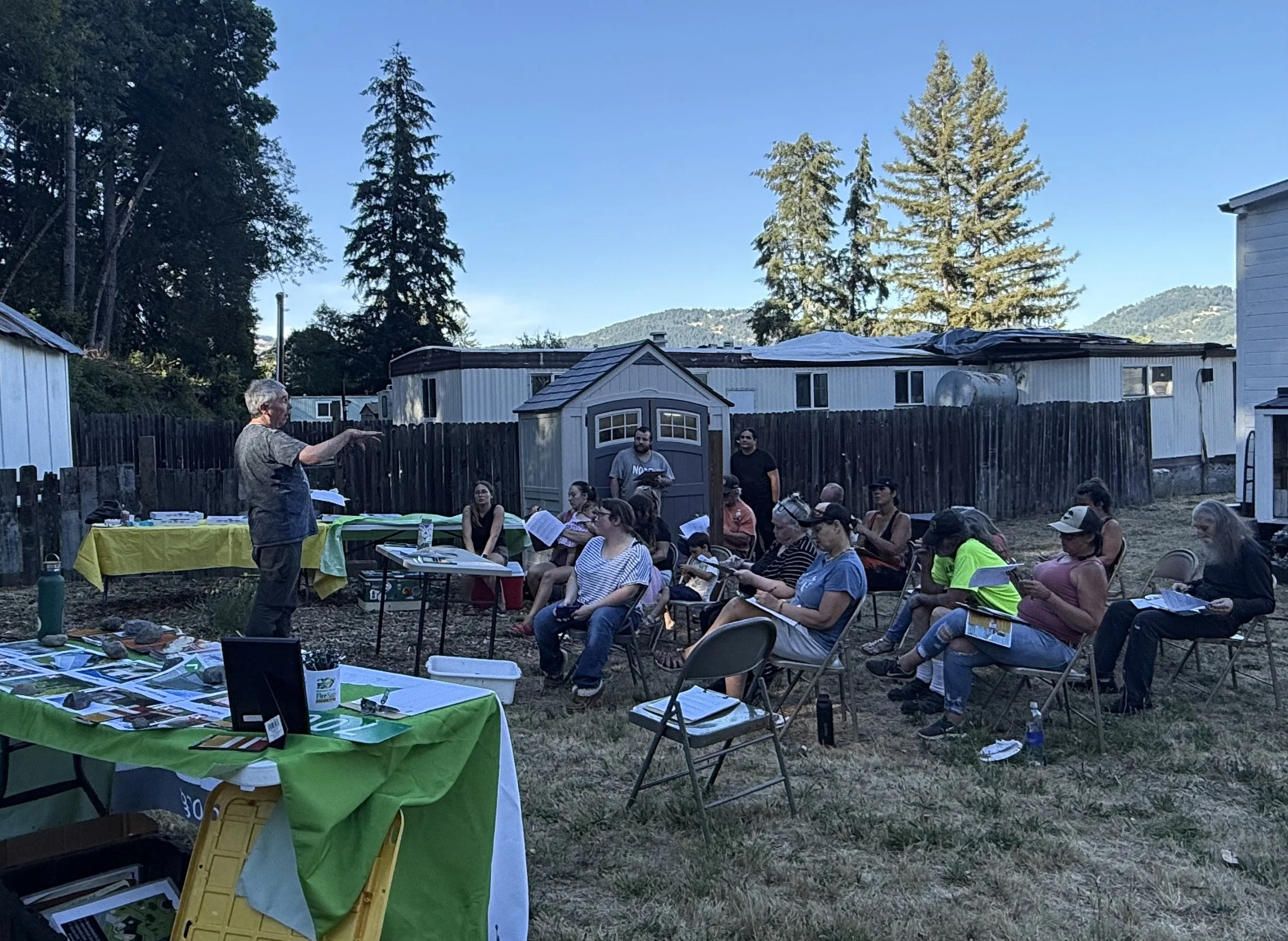 Little Lake Mobile Home Park Gets to Work! 