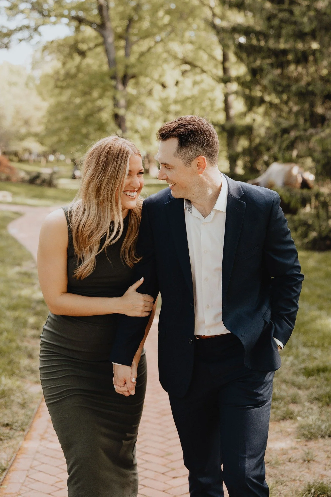 Excitement is in the air for Francie &amp; Eric! 

I&rsquo;m so thrilled to celebrate this amazing couple at Visitation Catholic Church and The President Hotel. From meaningful ceremony moments to a reception full of laughter, every detail has been t