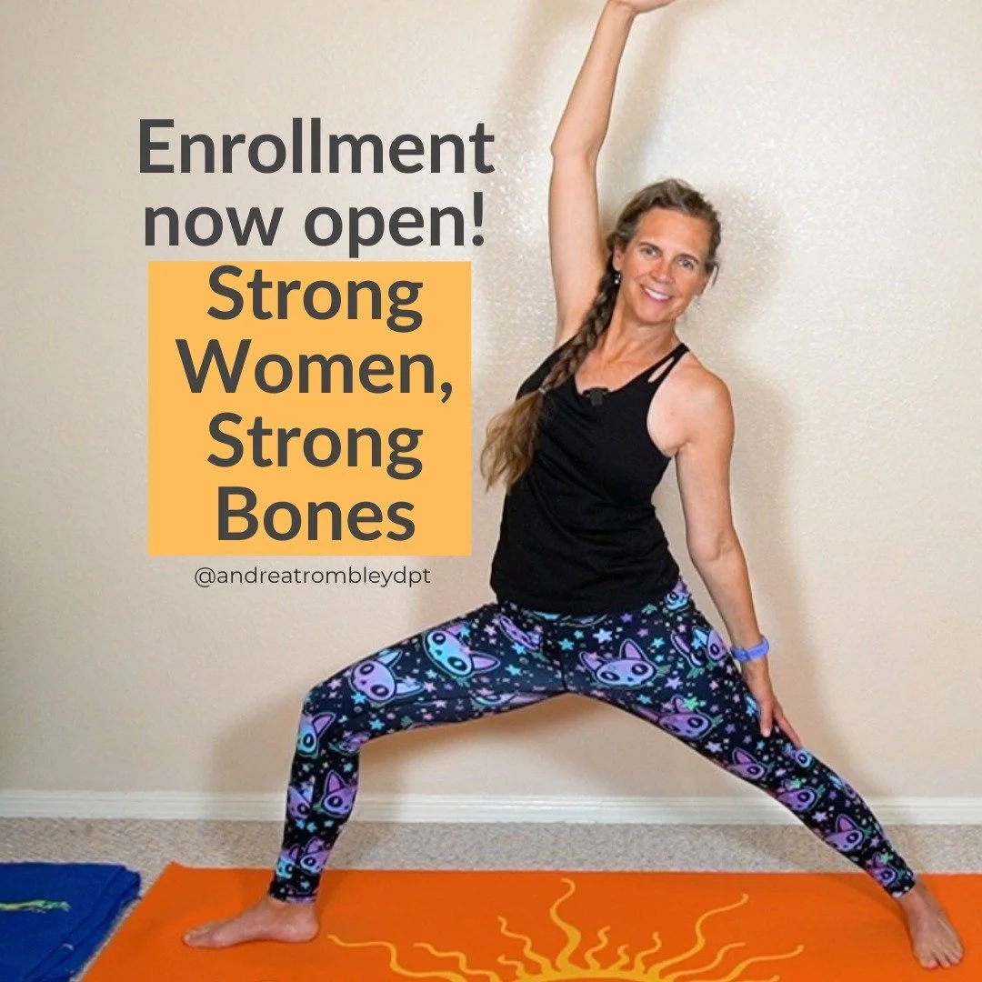 I am excited to share my updated Strong Women, Strong Bones program with you!

What has changed?

It is now 8 full weeks (was 5 weeks), and I have added an individual coaching session for everyone. 

This is something I added to my full members last 