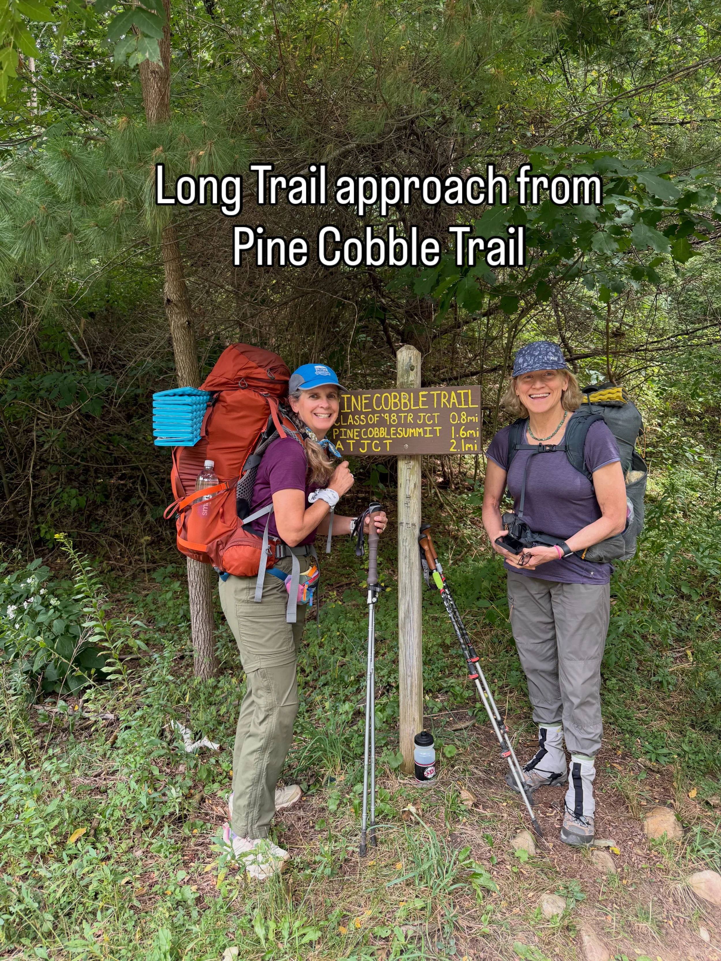 Day 1 of a week on the Vermont Long Trail. There is a great deal of anticipation and planning that goes into preparing for a multi day hike and when it all finally starts, it's quite exciting. 

Desite rain in the forecast, it held off and we made it