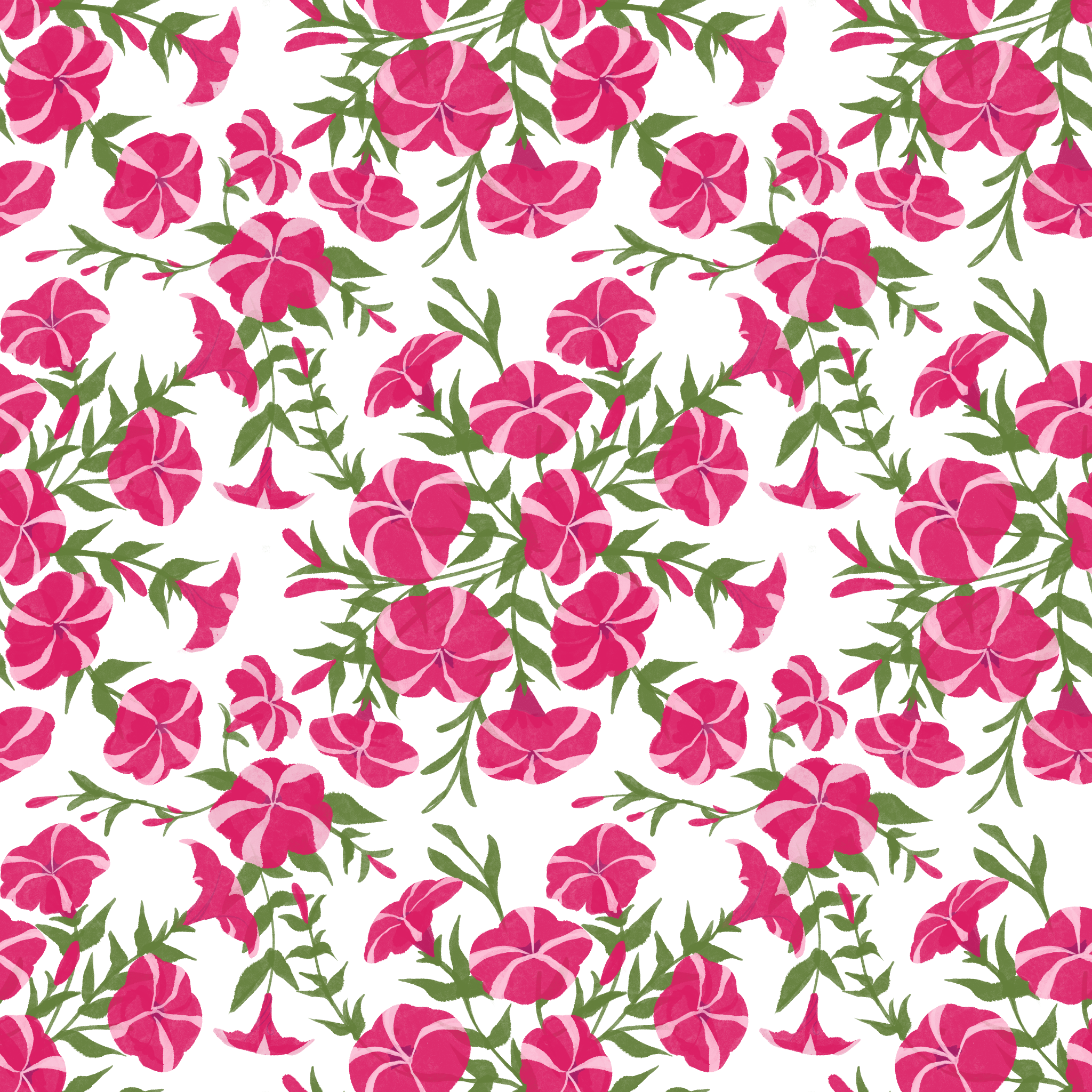 Petunia pattern 
All rights reserved
