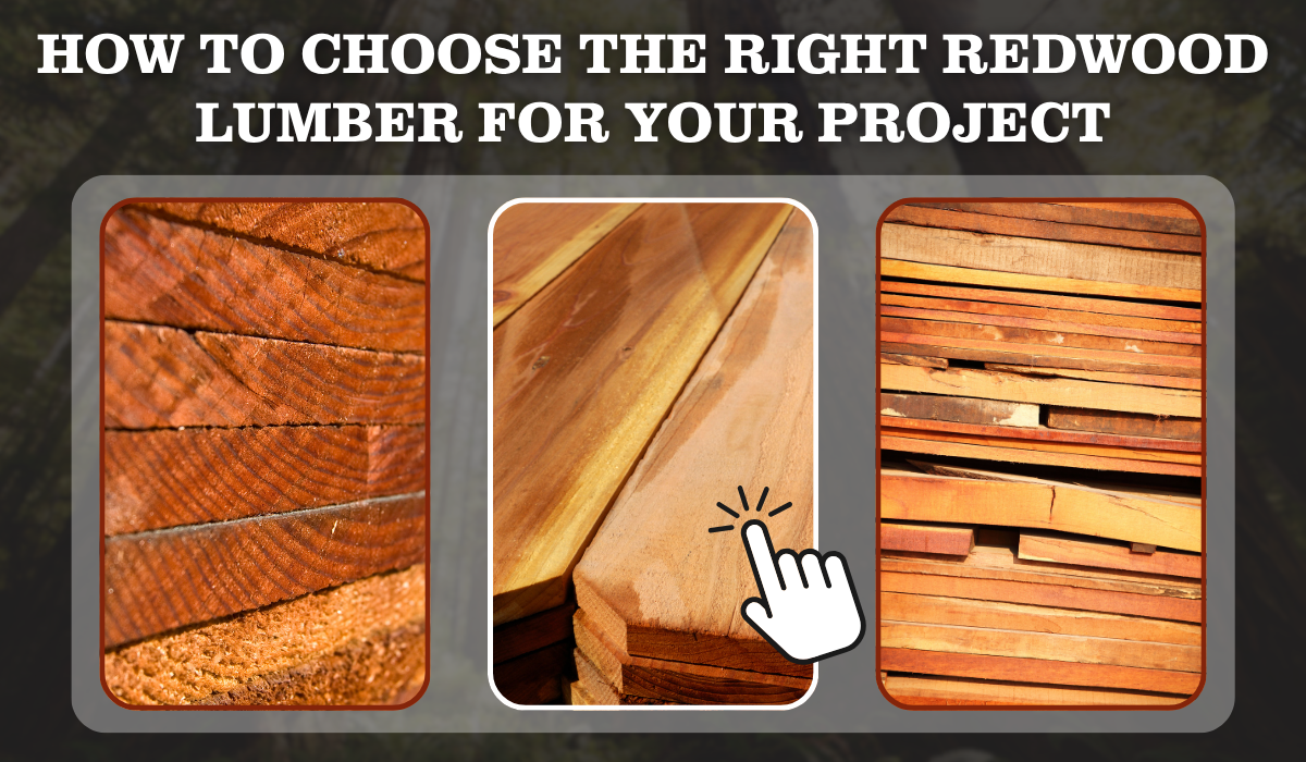 How to Choose the Right Redwood Lumber for Your Project