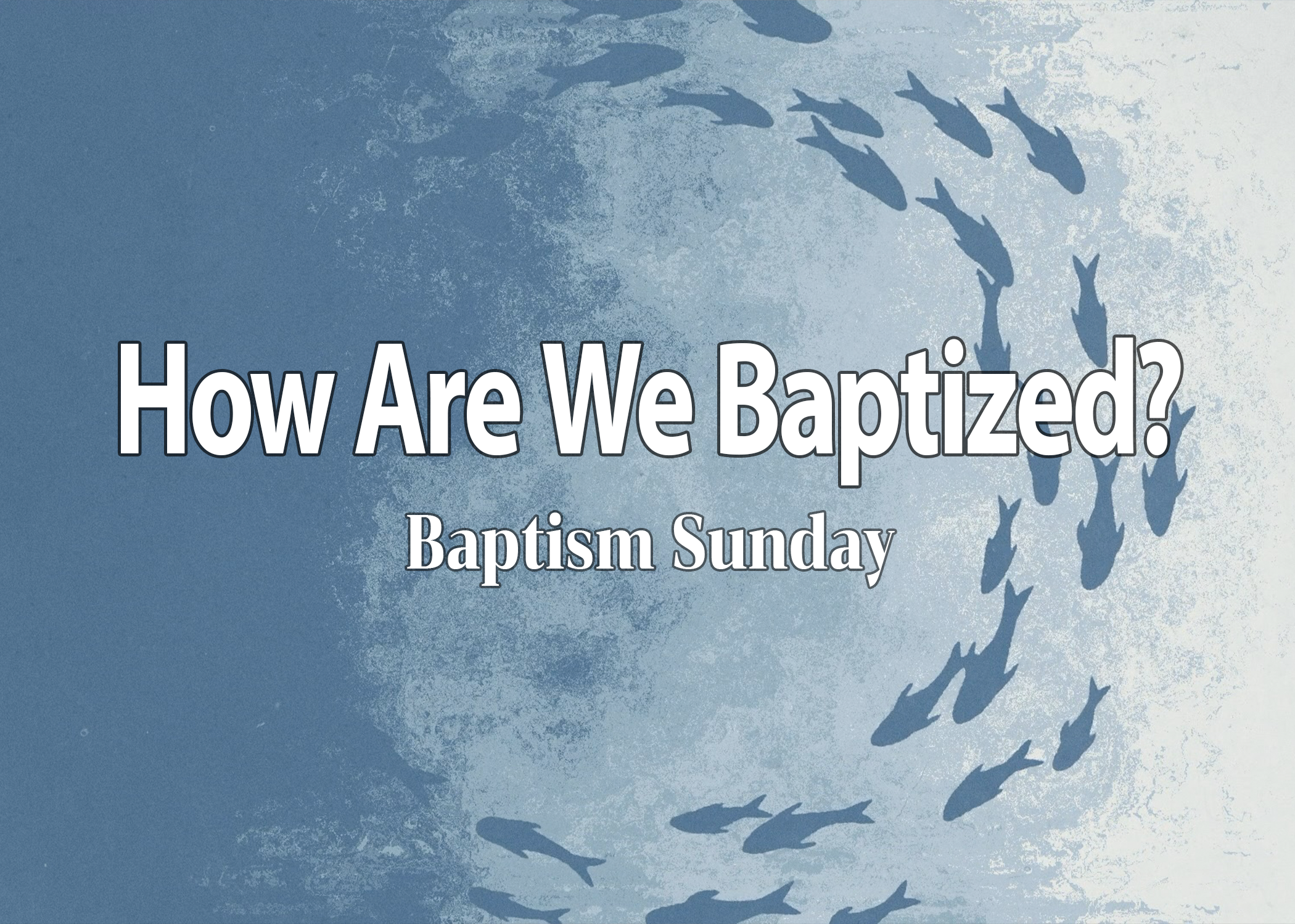 How Are We Baptized? | Baptism Sunday 2026