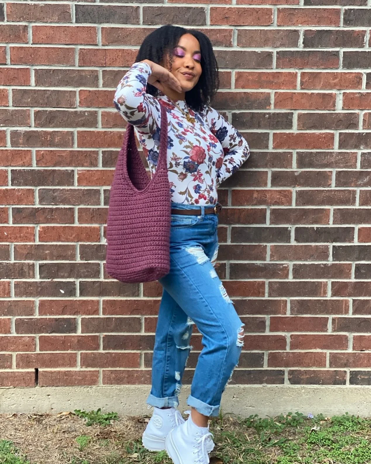 It&rsquo;s giving cutie patootie 🥰🧶🦥

#crochet #crochetbag #lionbrandyarn #artfitbyzakyla #doesyourartfit