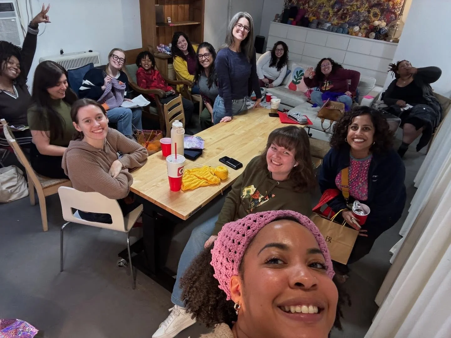 Last Craft Night was so fun! I&rsquo;ll see you guys again this Friday! Craft Night will always be the last Friday of the month! DM for the address! 

#crafts #craftnight #crochet #artfitbyzakyla #dallascrochet