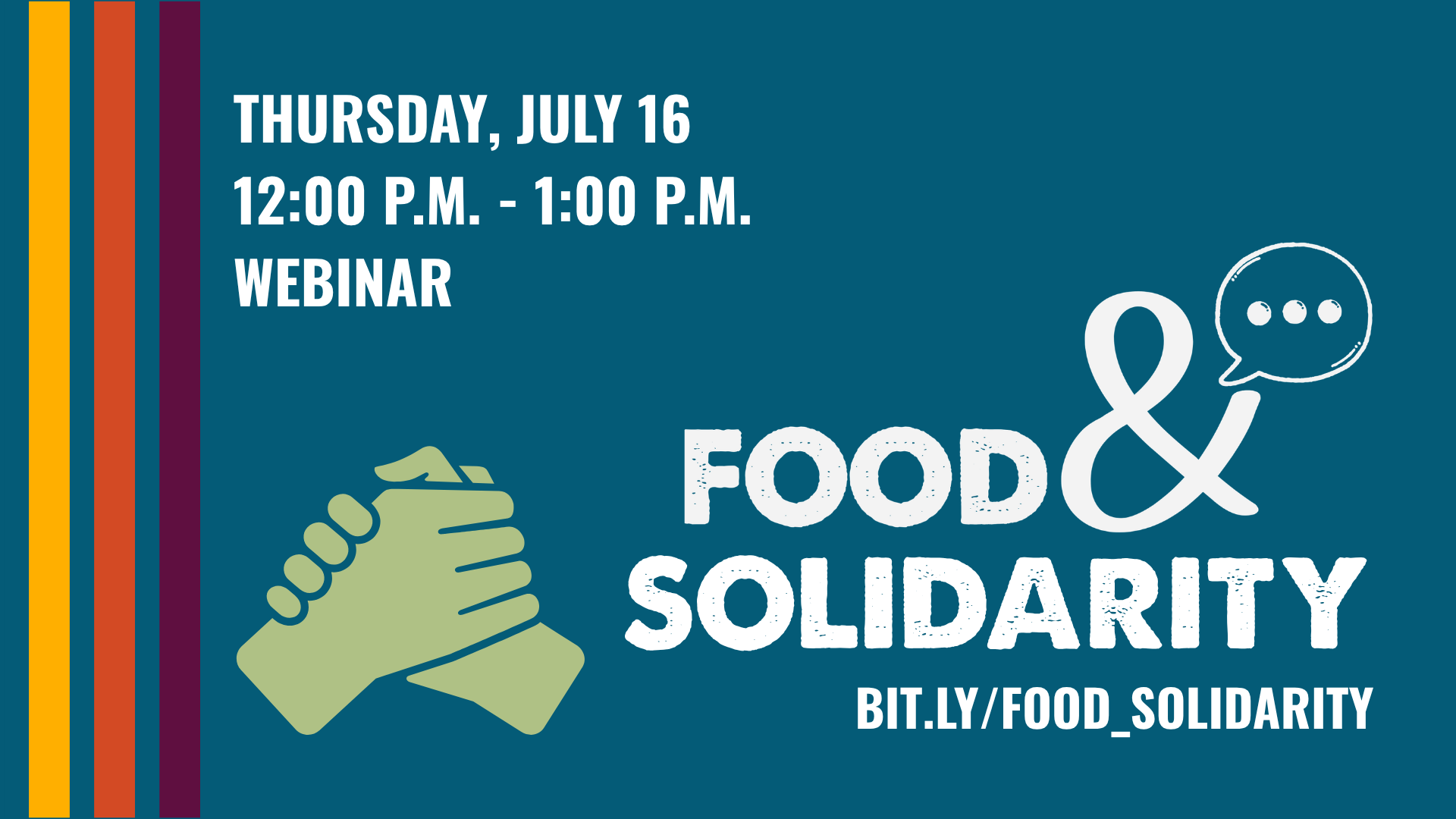 Food & Solidarity (Webinar)