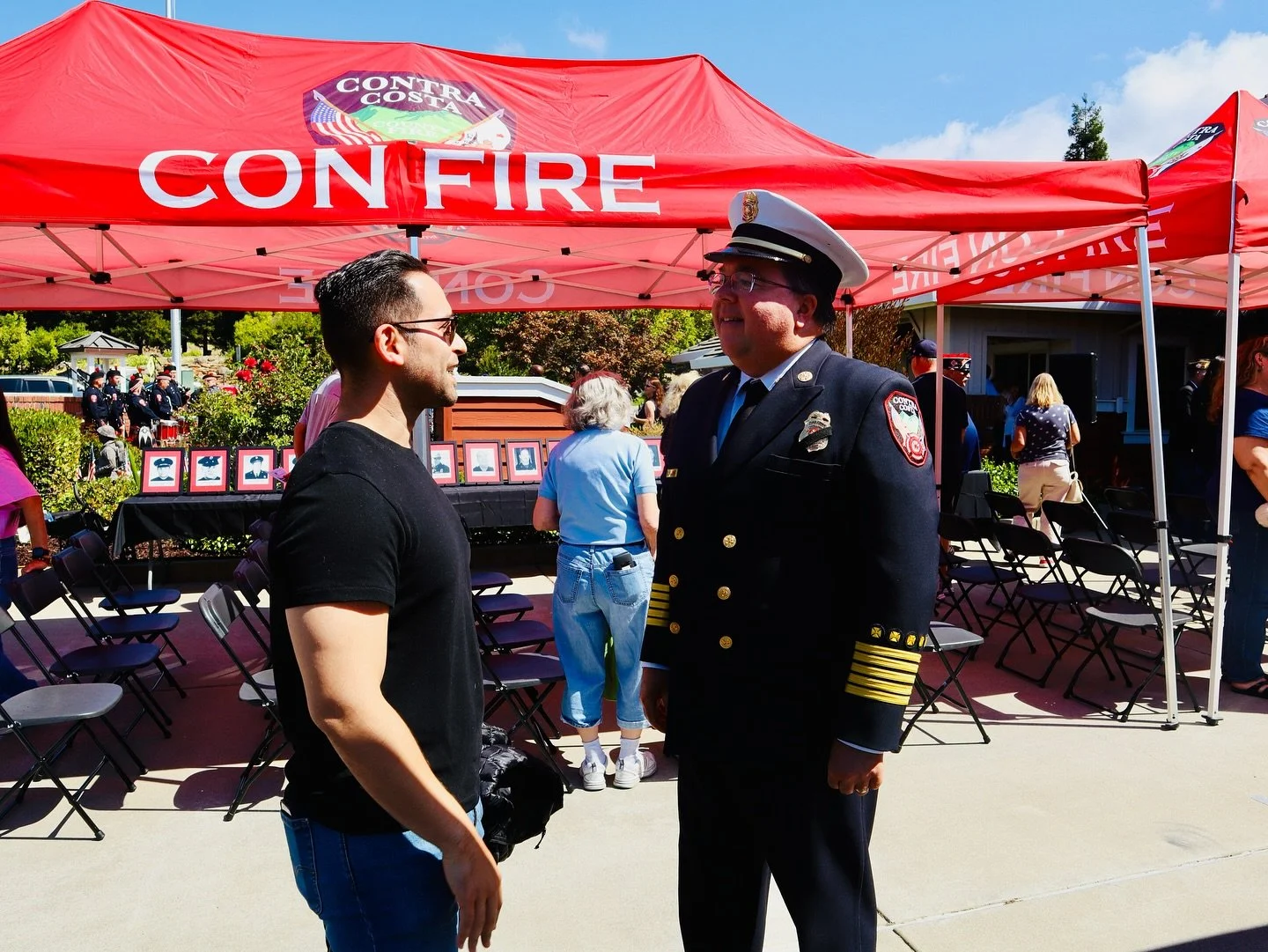 Fallen Firefighter &amp; 9/11 Memorial Service with Contra Costa Fire