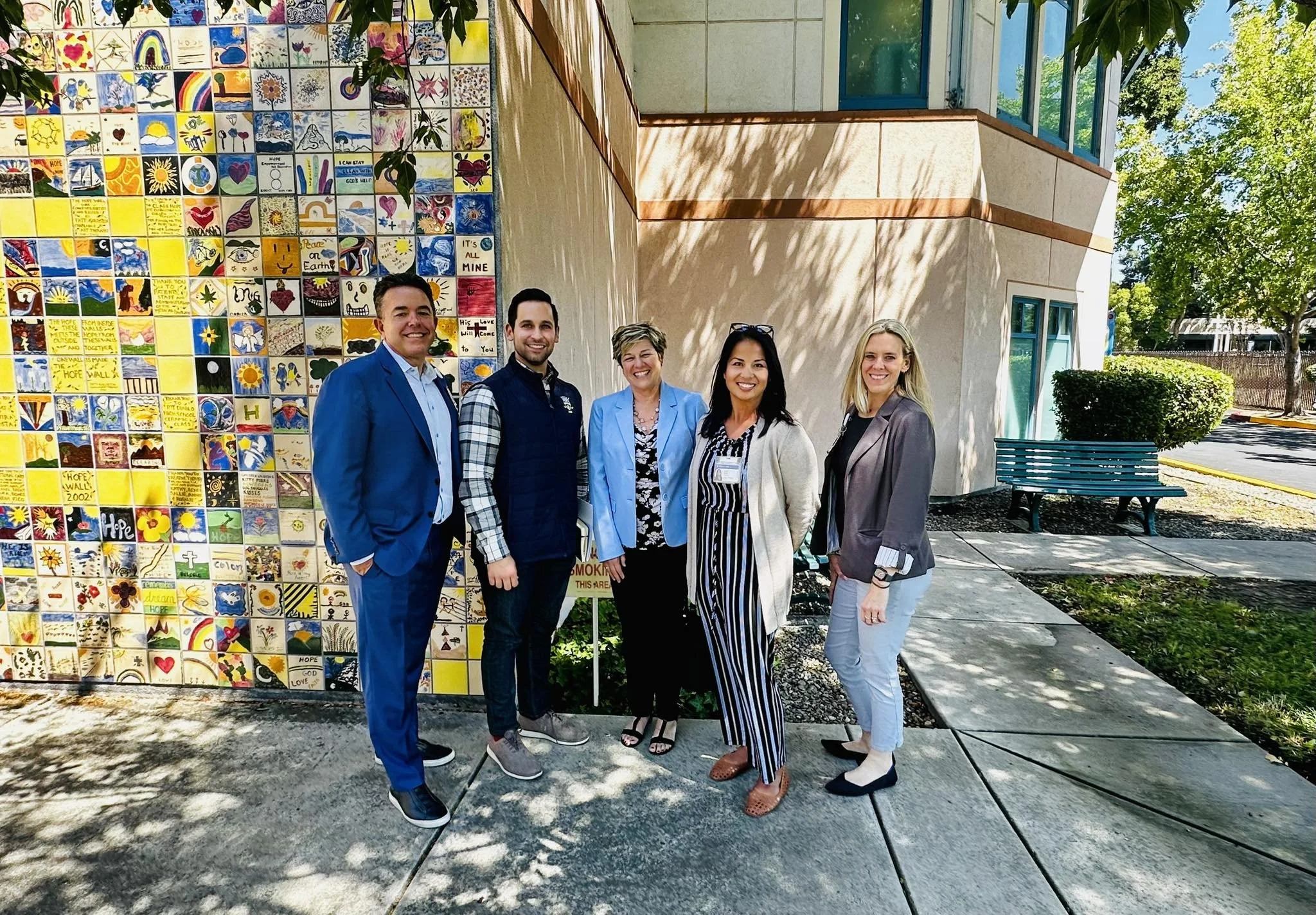 Touring the John Muir Behavioral Health Facility