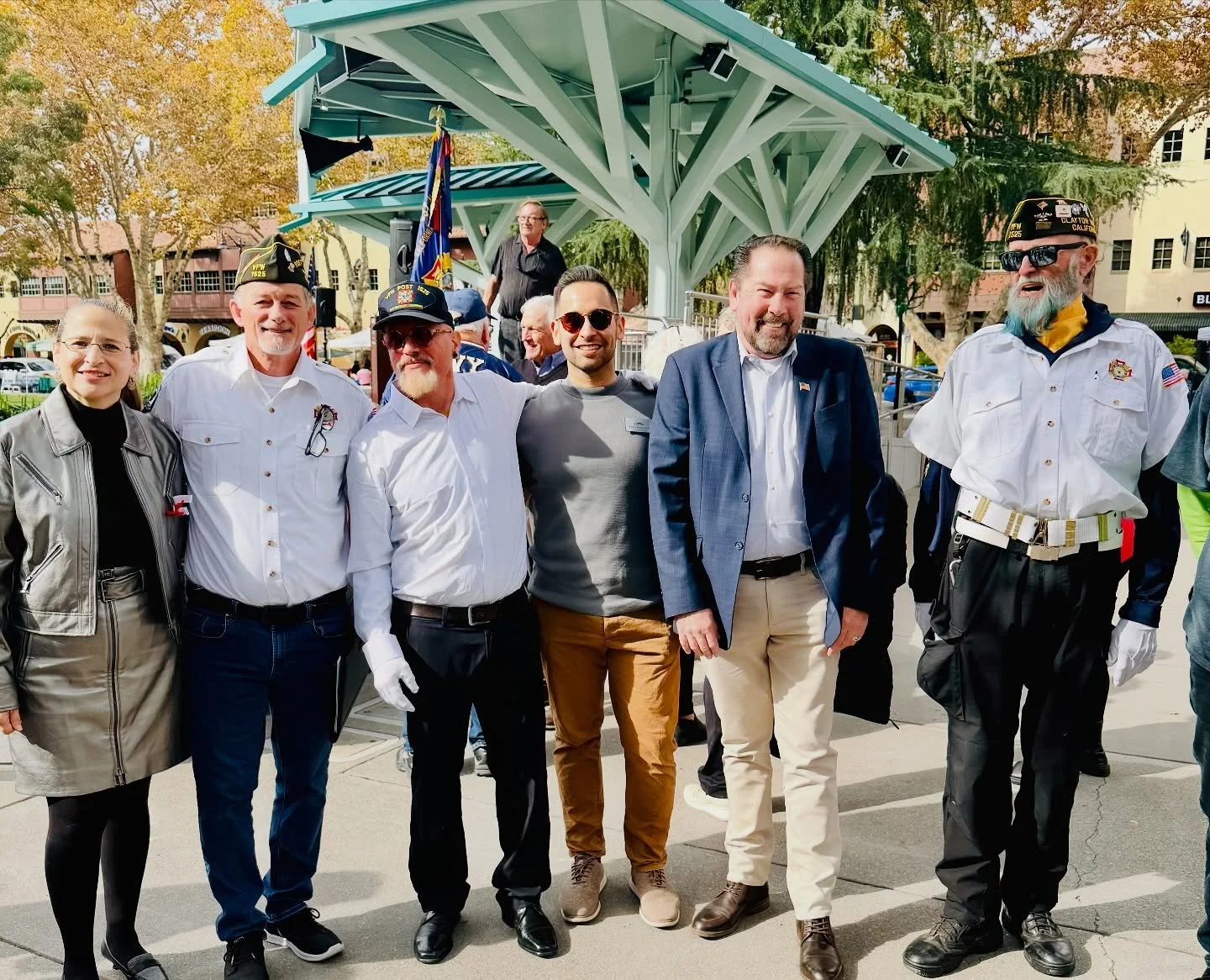  Veterans Day Ceremony hosted by  VFW Post 1525  with Assemblymember Avila-Farías, Supervisor Ken Carlson, and our veterans 