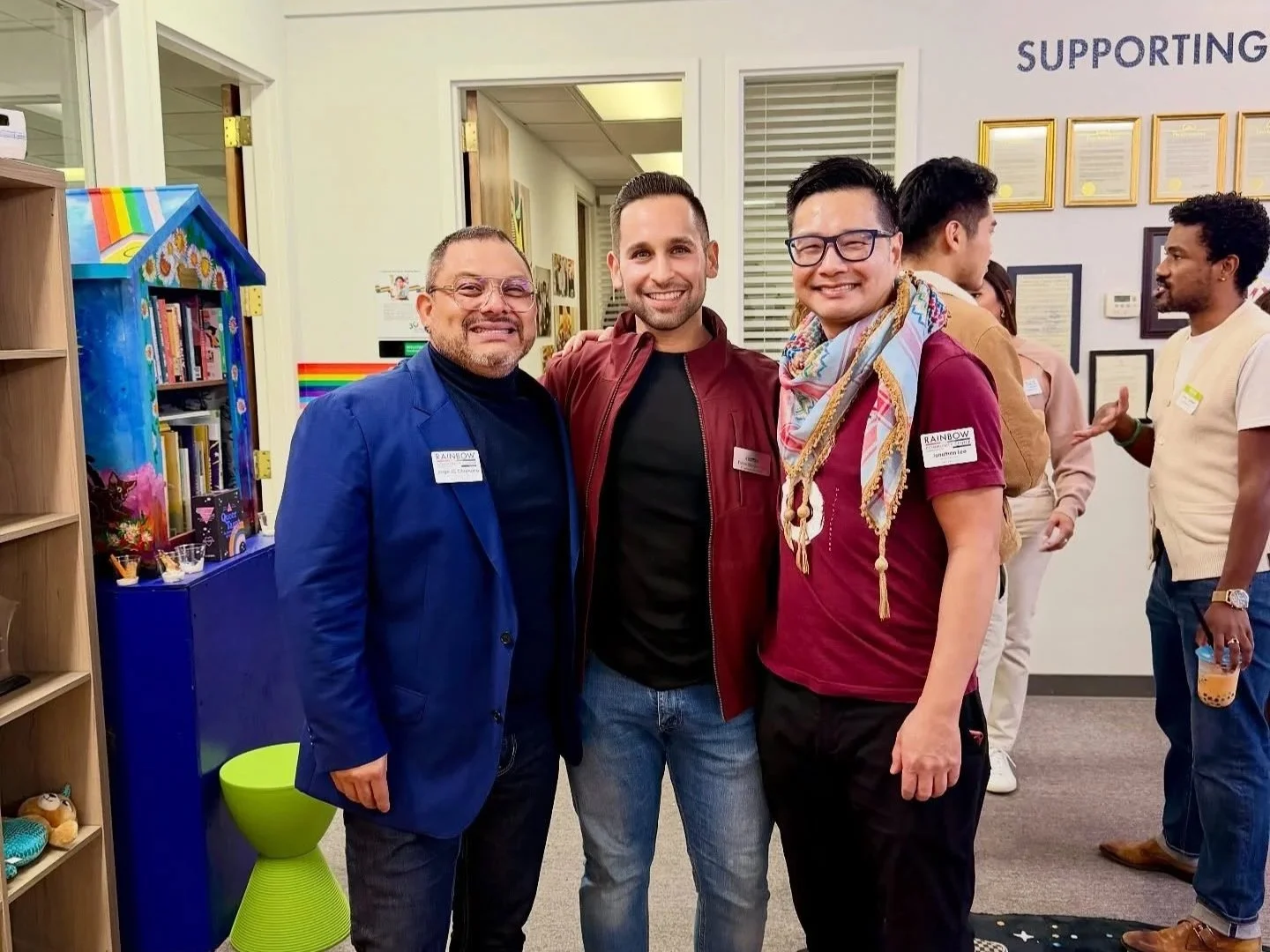  Opening of the  Rainbow Community Center ’s new office 