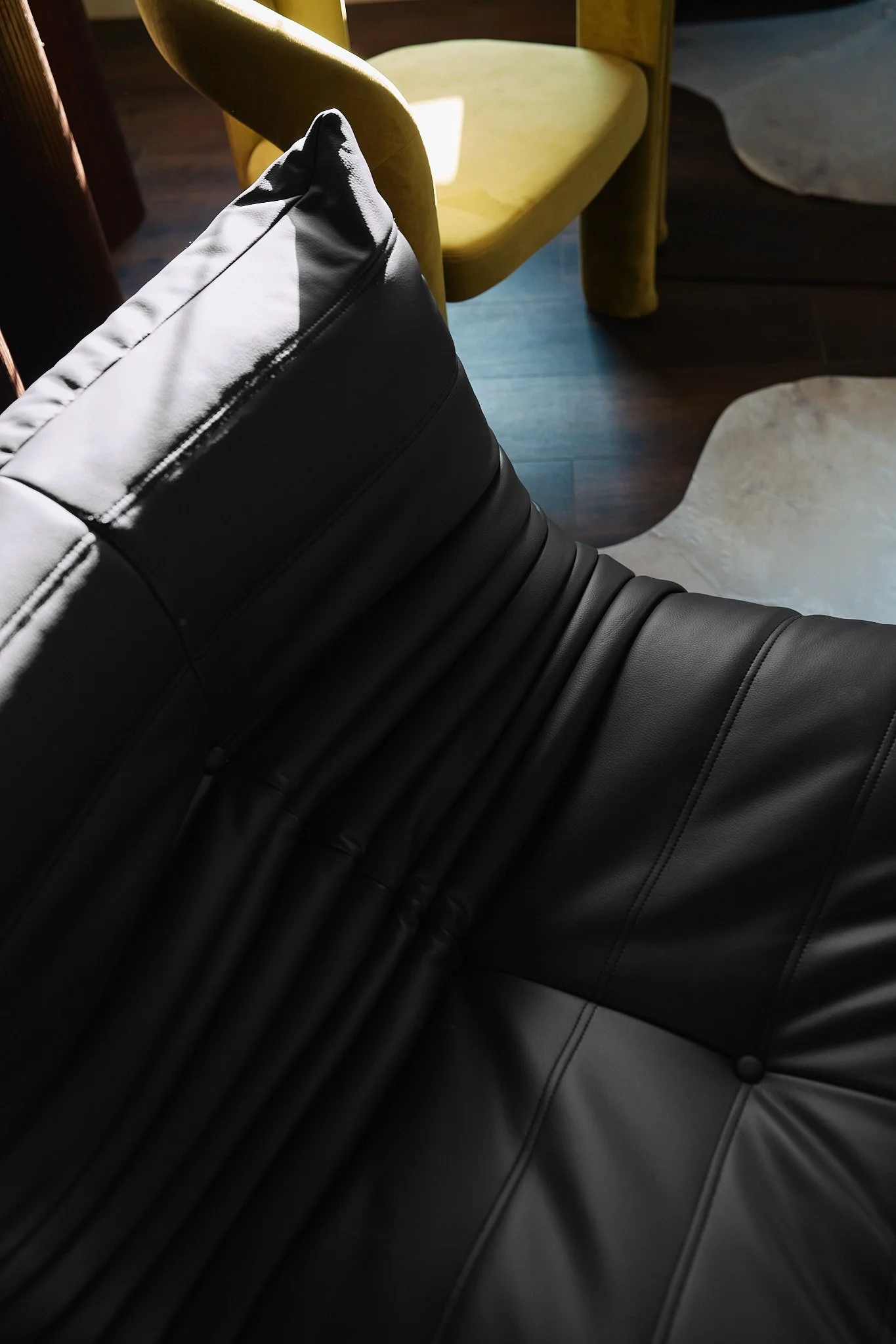 the-space-oc-studio-3-leather-sofa-velvet-chair-cowhide-studio-orange-county.jpg