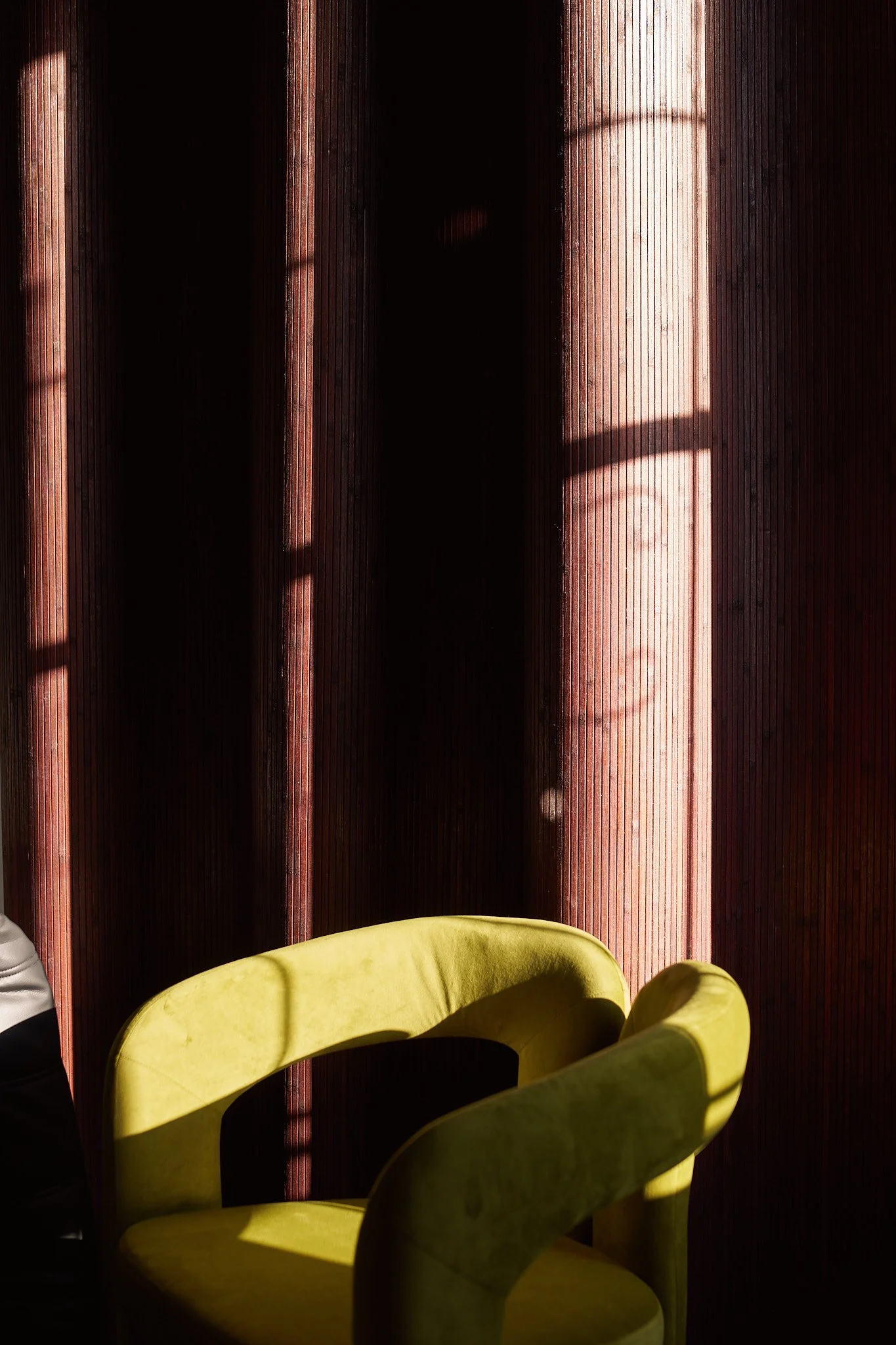 the-space-oc-studio-3-velvet-chair-wood-screen-shadow-play-studio-orange-county.jpg