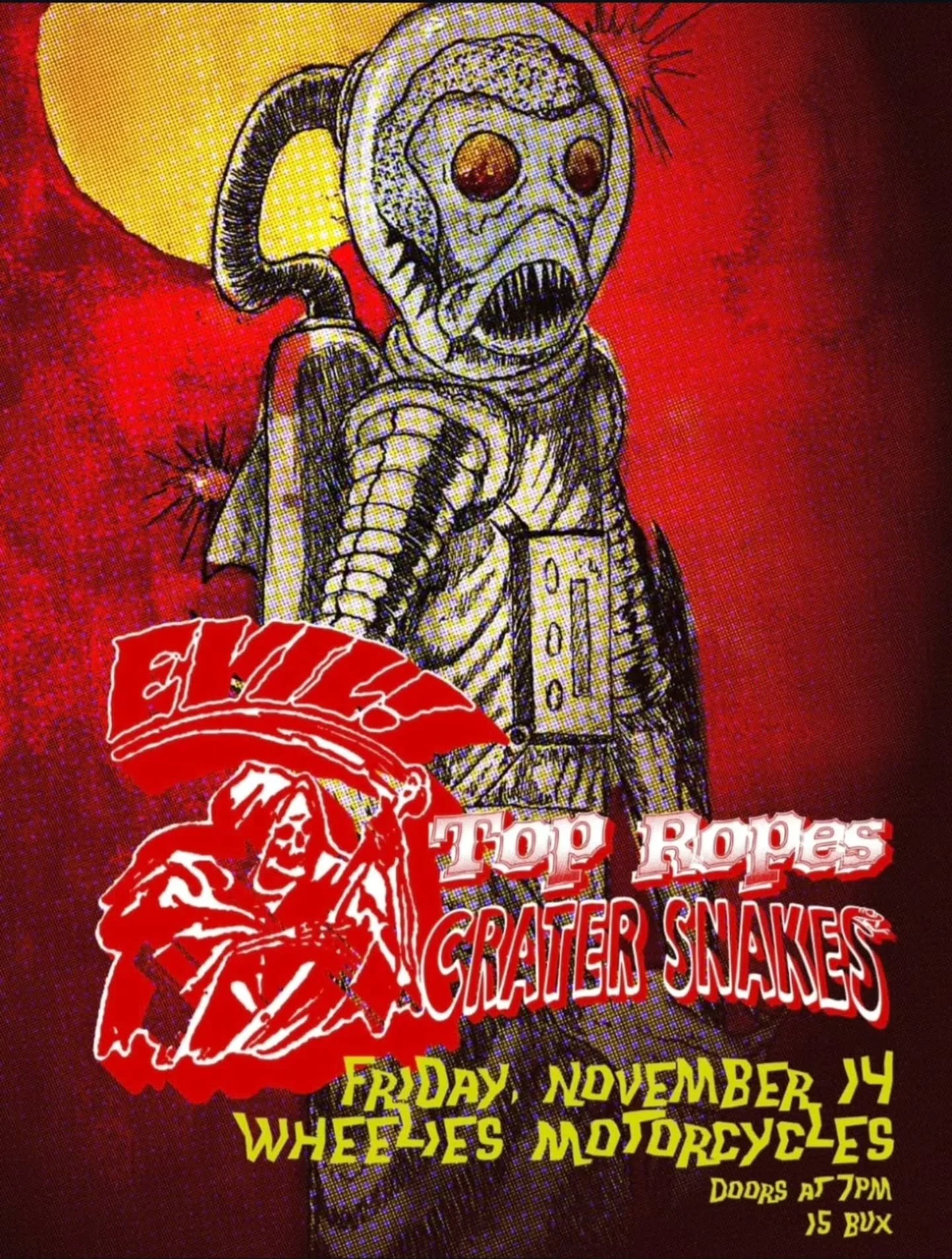 BANGER OF A SHOW THIS FRIDAY. SHOW UP EARLY. SEATING FILLS UP QUICK!