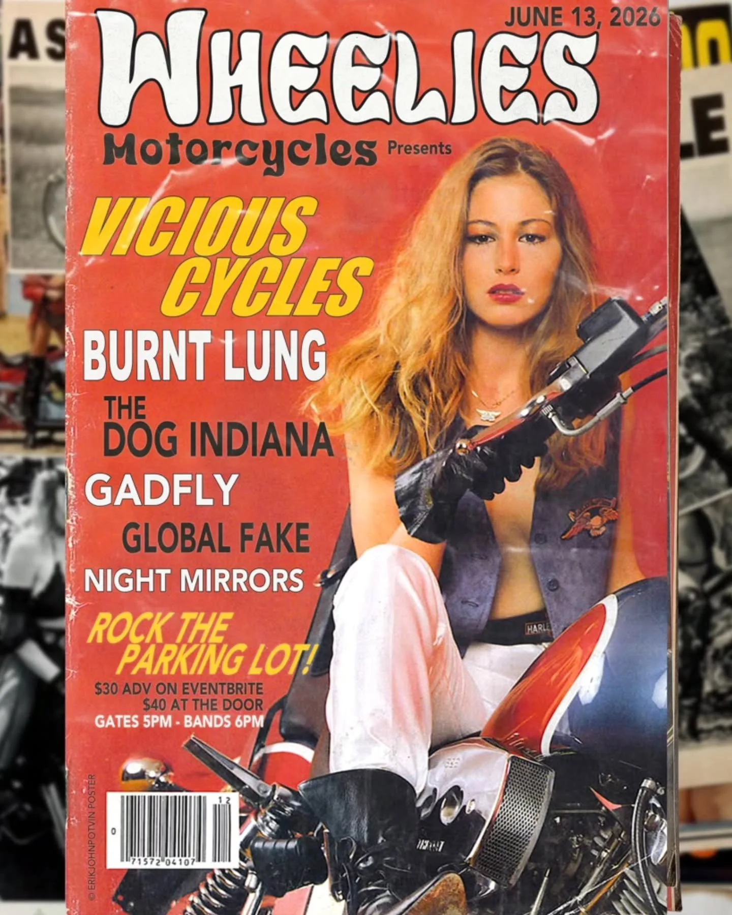 JOIN US JUNE 13TH TO CELEBRATE THE START OF SUMMER AND KICK OFF OUR PARKING LOT FESTIVITIES! PUNK ROCK FLEA MARKET THE MORNING AFTER ON SUNDAY THE 14TH . WE HAVE ASSEMBLED A KILLER LINEUP FULL OF OUR OUR DEAR FRIENDS FOR ONE HELL OF SHOW!  TICKETS AV