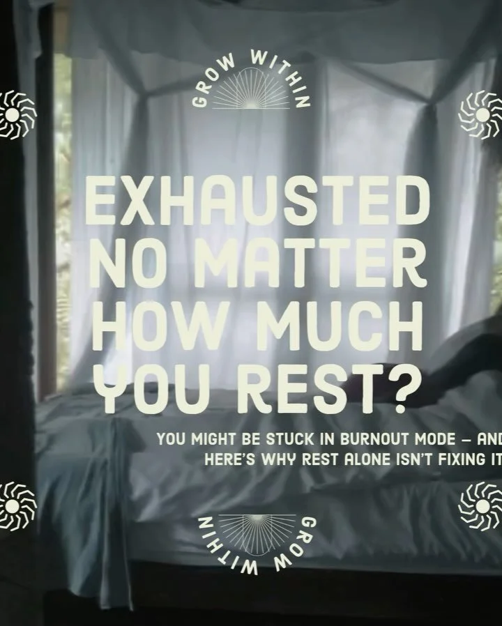 Do you ever feel like no matter how much you rest&hellip;you&rsquo;re still exhausted?

Or like you&rsquo;re living in this weird loop of&hellip;
 ☕ Wired. 😵&zwj;💫 Overwhelmed/Anxious 😴 Crashing mid-afternoon 🔁 Repeat

If that&rsquo;s you &mdash;