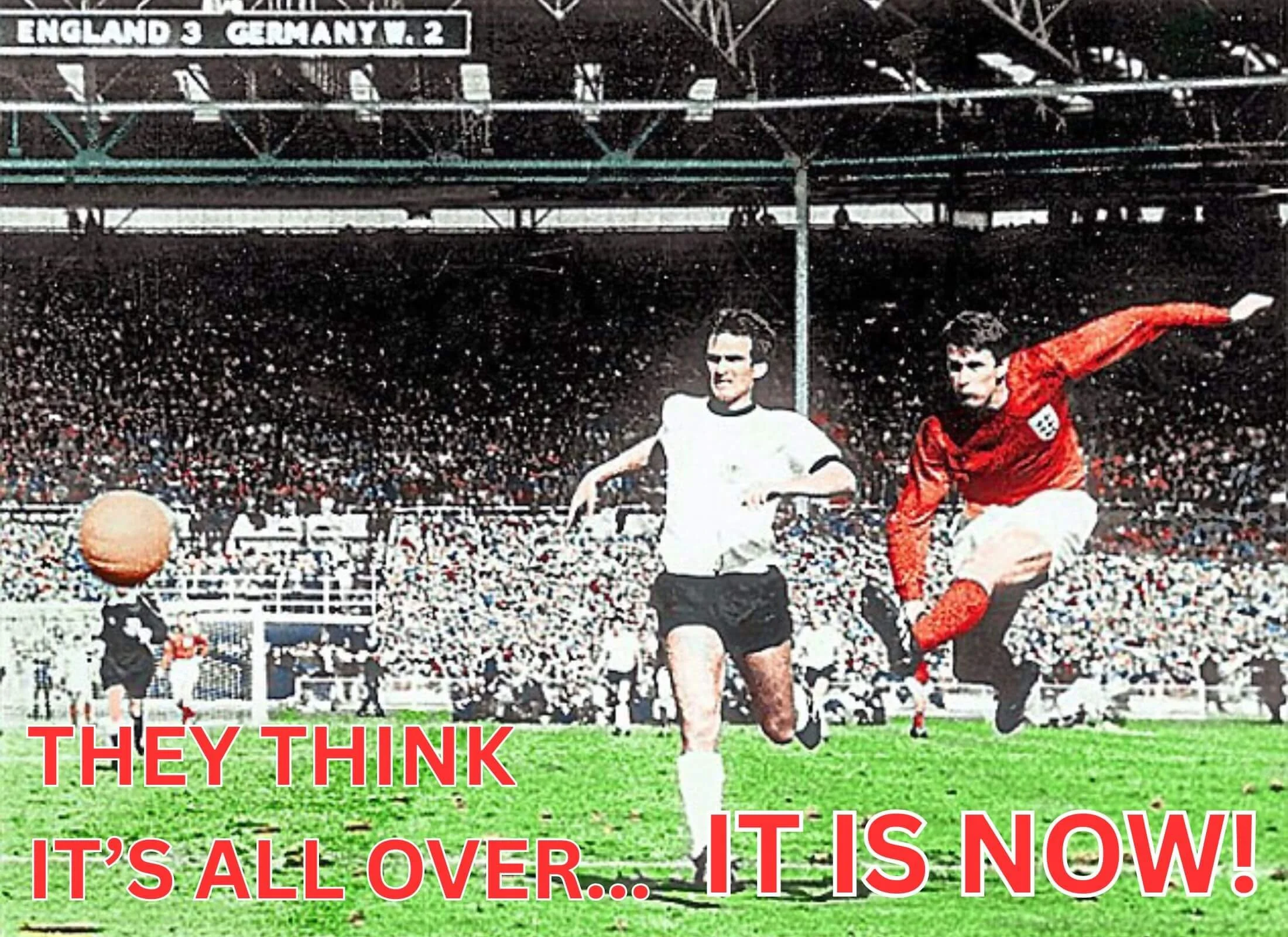 Sports and Suitcases closing blog image: 'They think it's all over' World Cup Final 1966