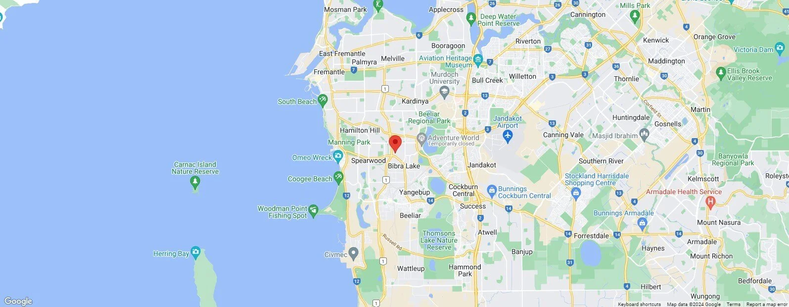 Adventure Physio is located in Bibra Lake in the City of Cockburn