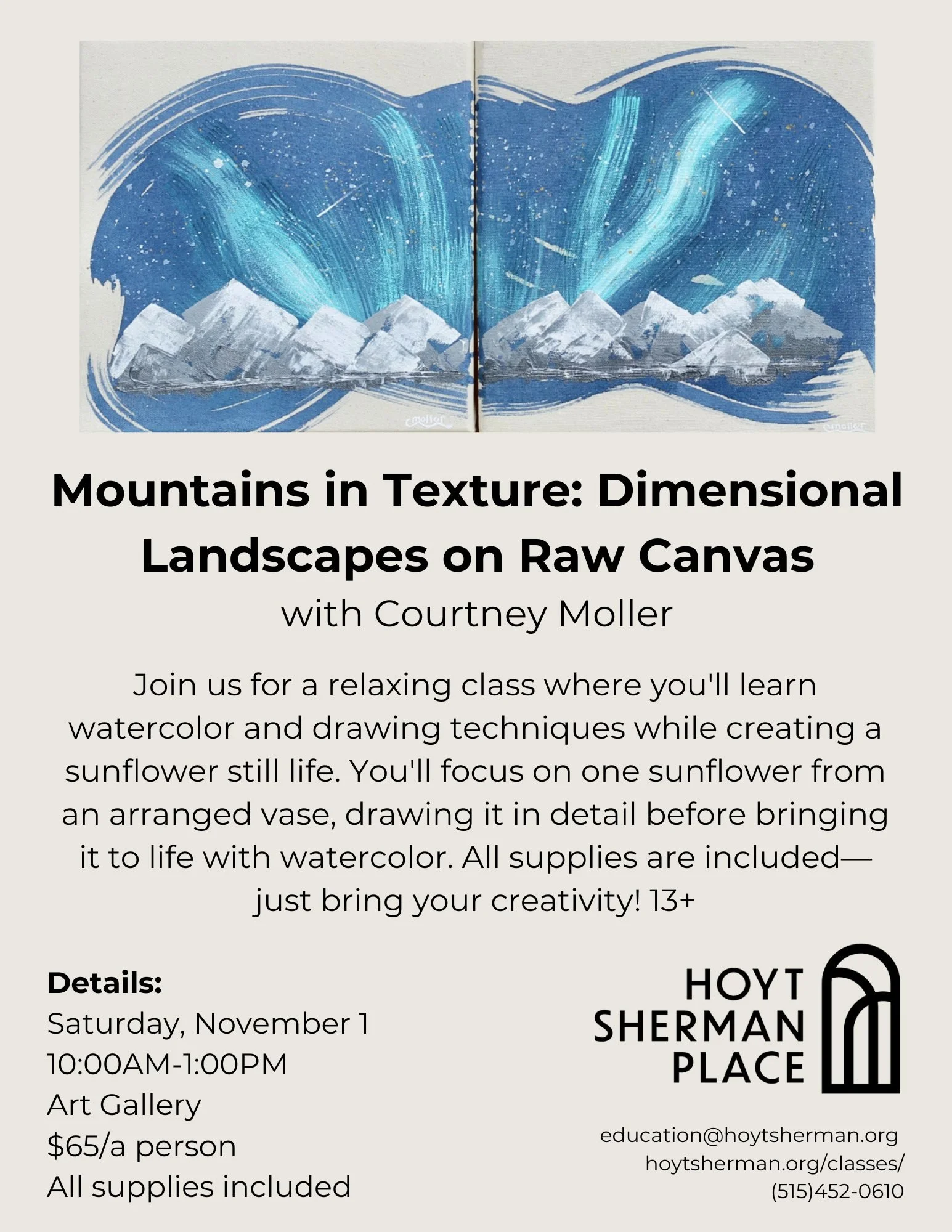 CLASS: Mountains in Texture- Dimensional Landscapes