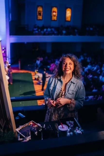 Easter Live Painting
