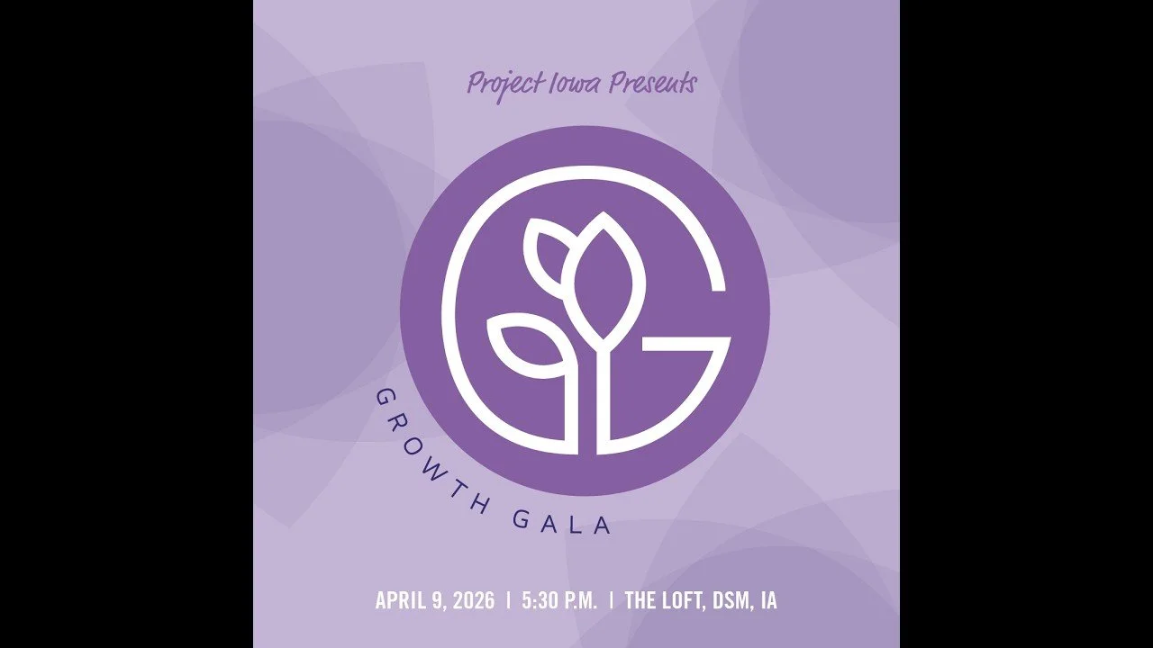 Project Iowa Growth Gala Live Painting