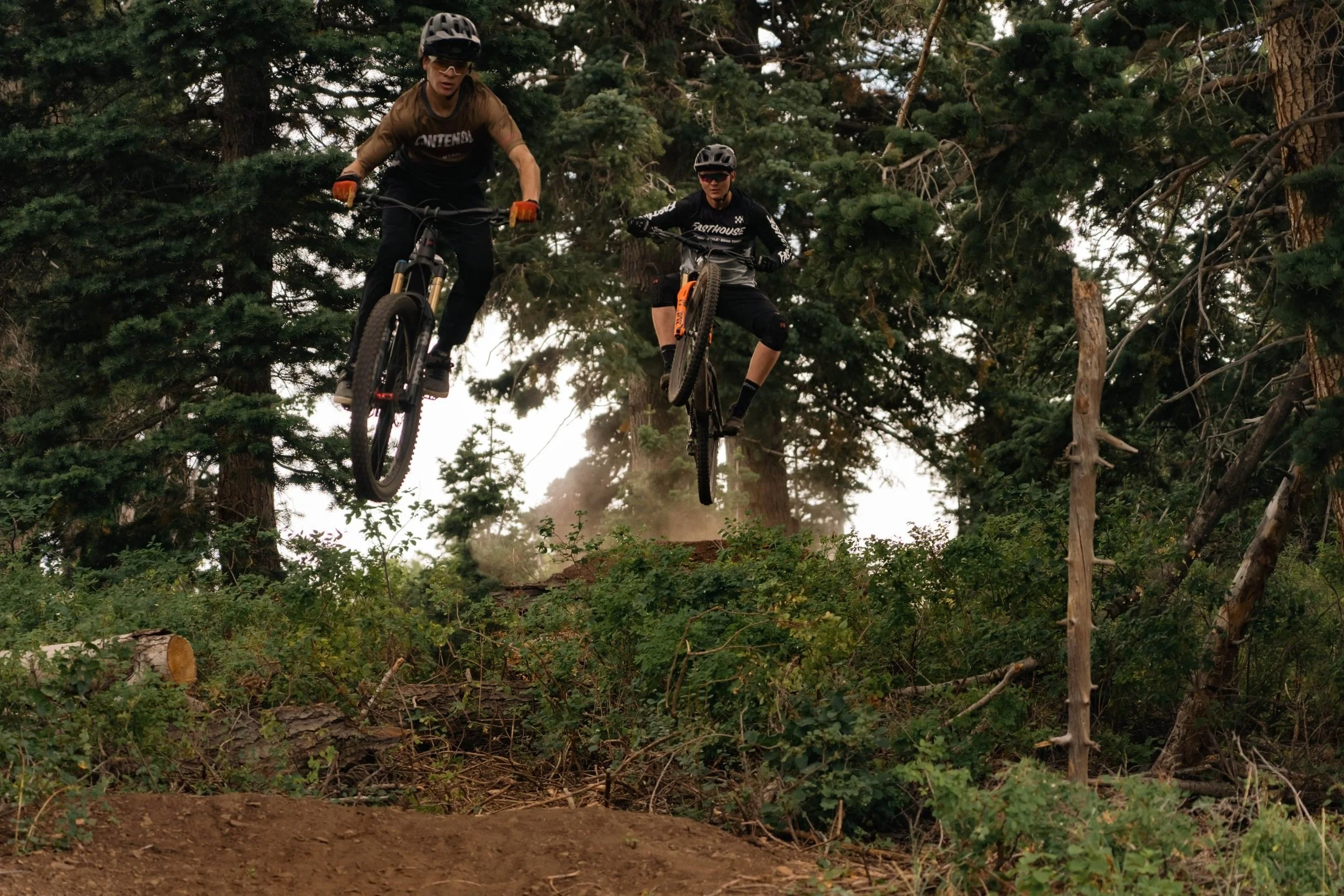 Tandem Mountain Bike Jumps | Photography by Anders Henrikson Photo 