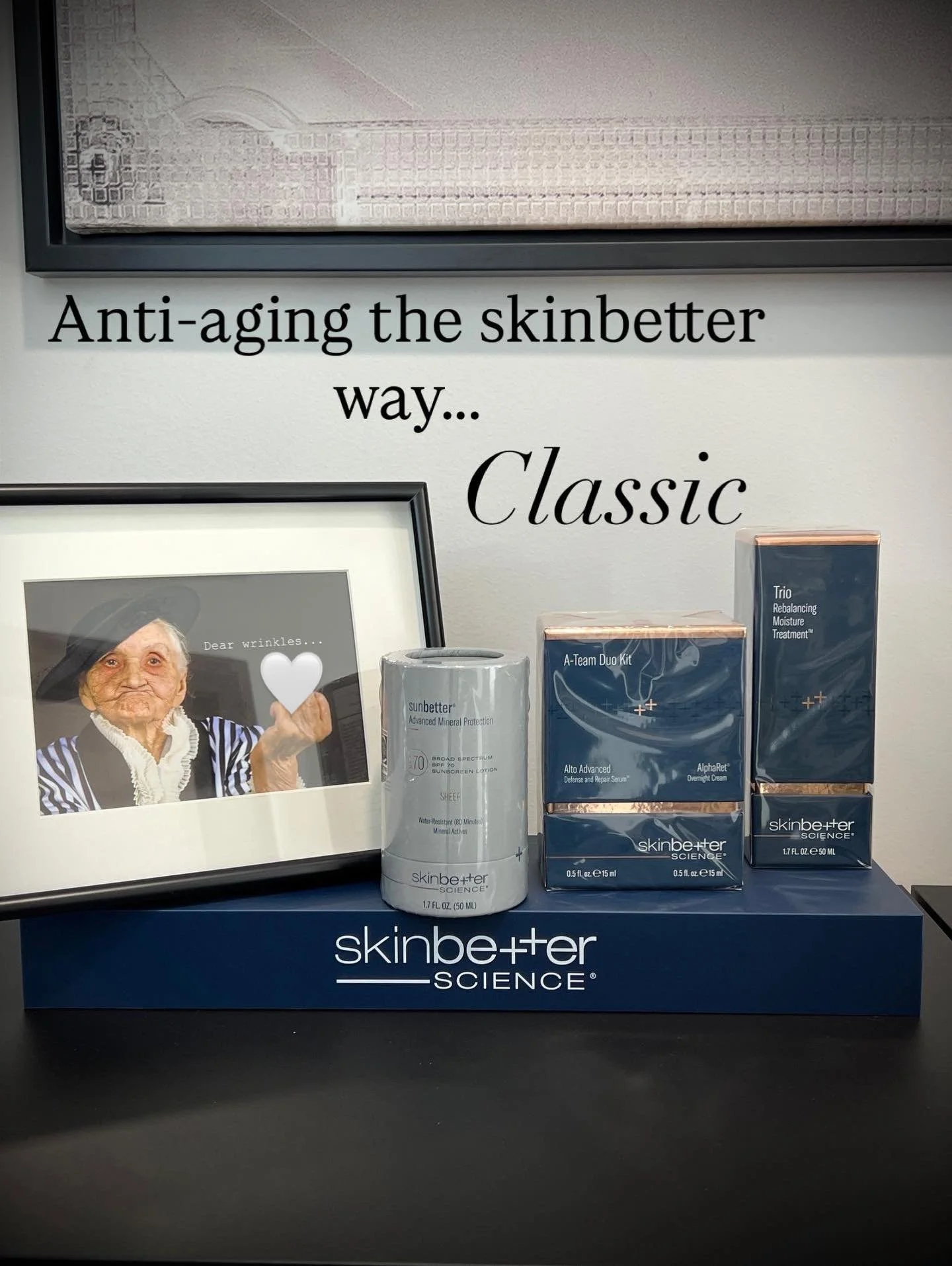 Three skincare levels that will support, strengthen, and transform💪

🤍Basic: SPF (protect), AlphaRet (need this for cell turnover), Alto Advanced (Vit C WITH antioxidants), Trio (moisturize!!!)

✨Curated: Everything 👆➕Techno Neck (growth factors n