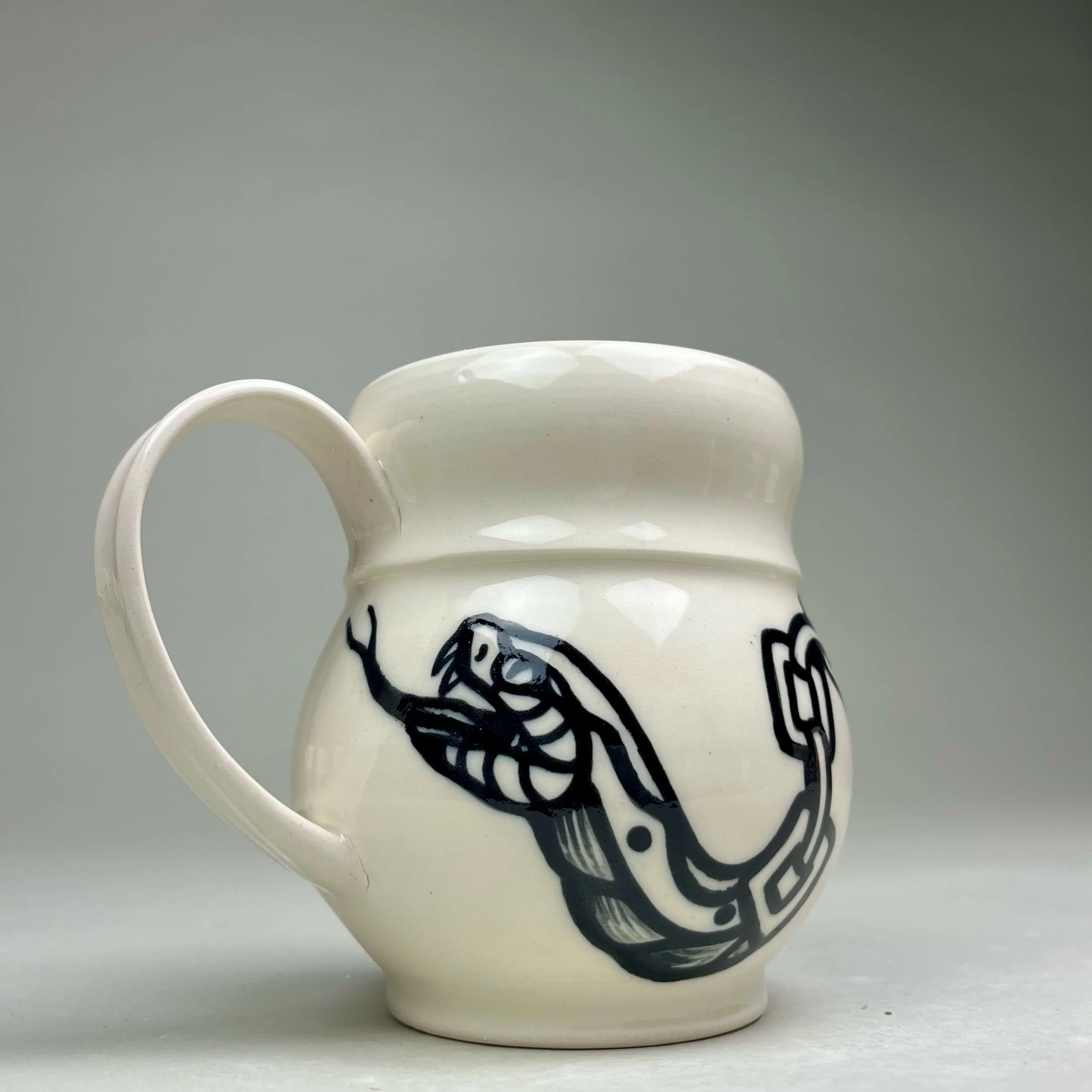 Chain Snake Mug, 16oz