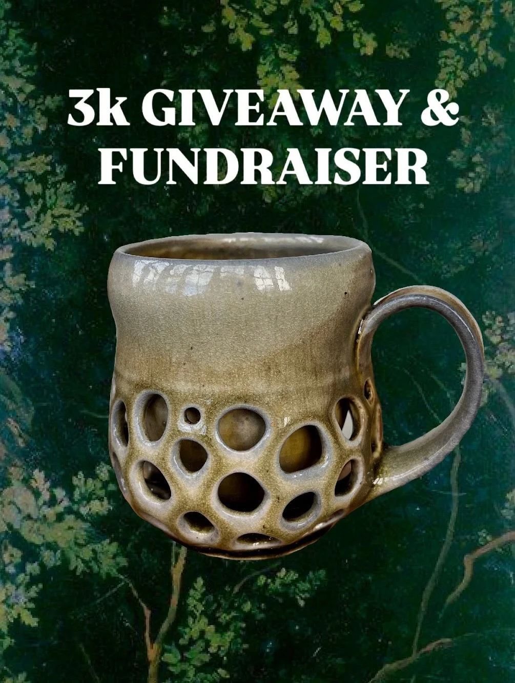 PLEASE READ ENTIRE CAPTION: Wrapping up 2025 with another giveaway! This one is special for a few reasons, the first being a thank you to new and old faces on my page for getting me to 3k! Secondly, I am raising money to help my friend and fellow art